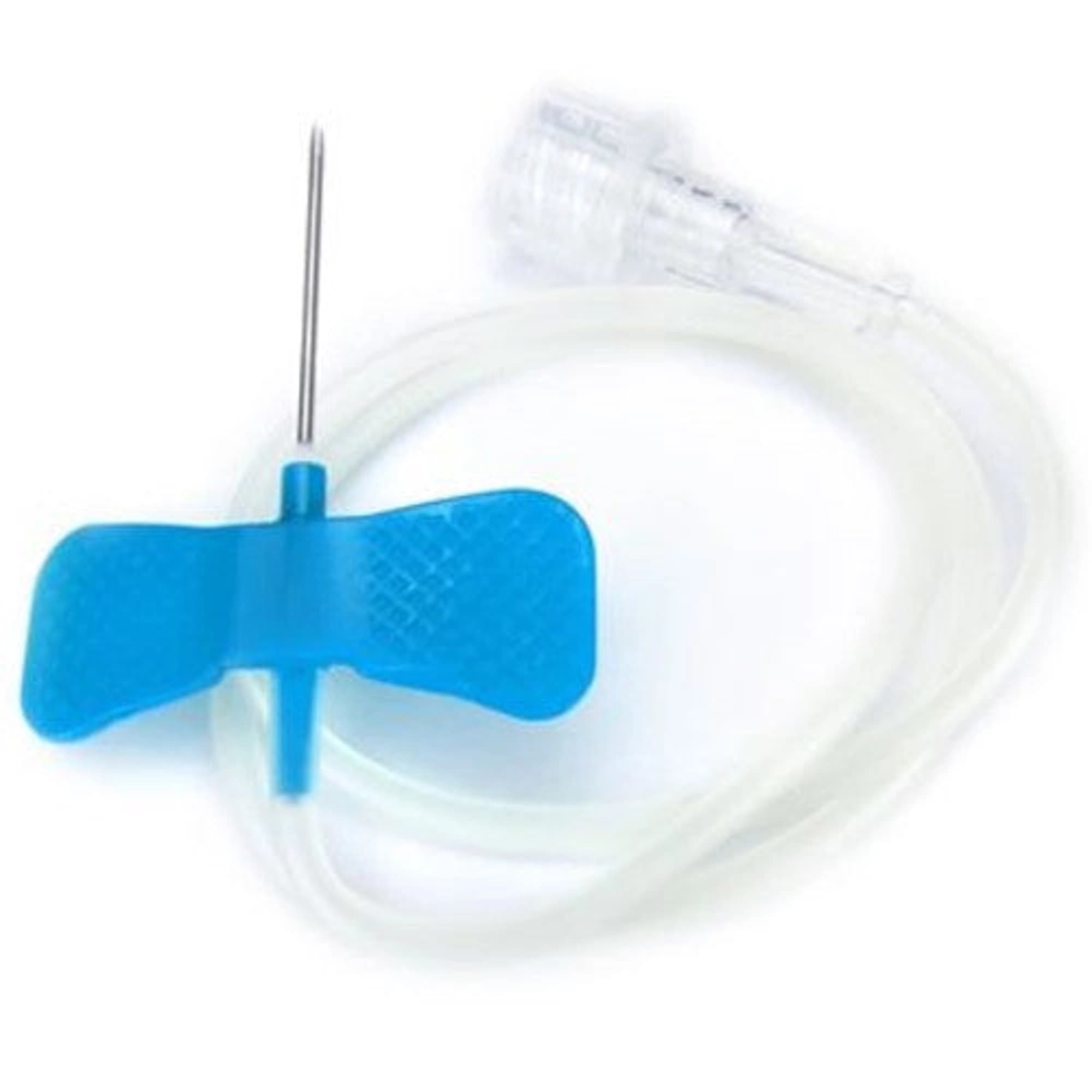 Exel Butterfly Winged Infusion Set, 23G x 3/4", 12" Tubing, Sterile, Latex-Free, 50/Bx, 26706 - Butterfly, Winged Infusion Set 23ga, 12' Tubing, box of 50, 26706 - Image 1