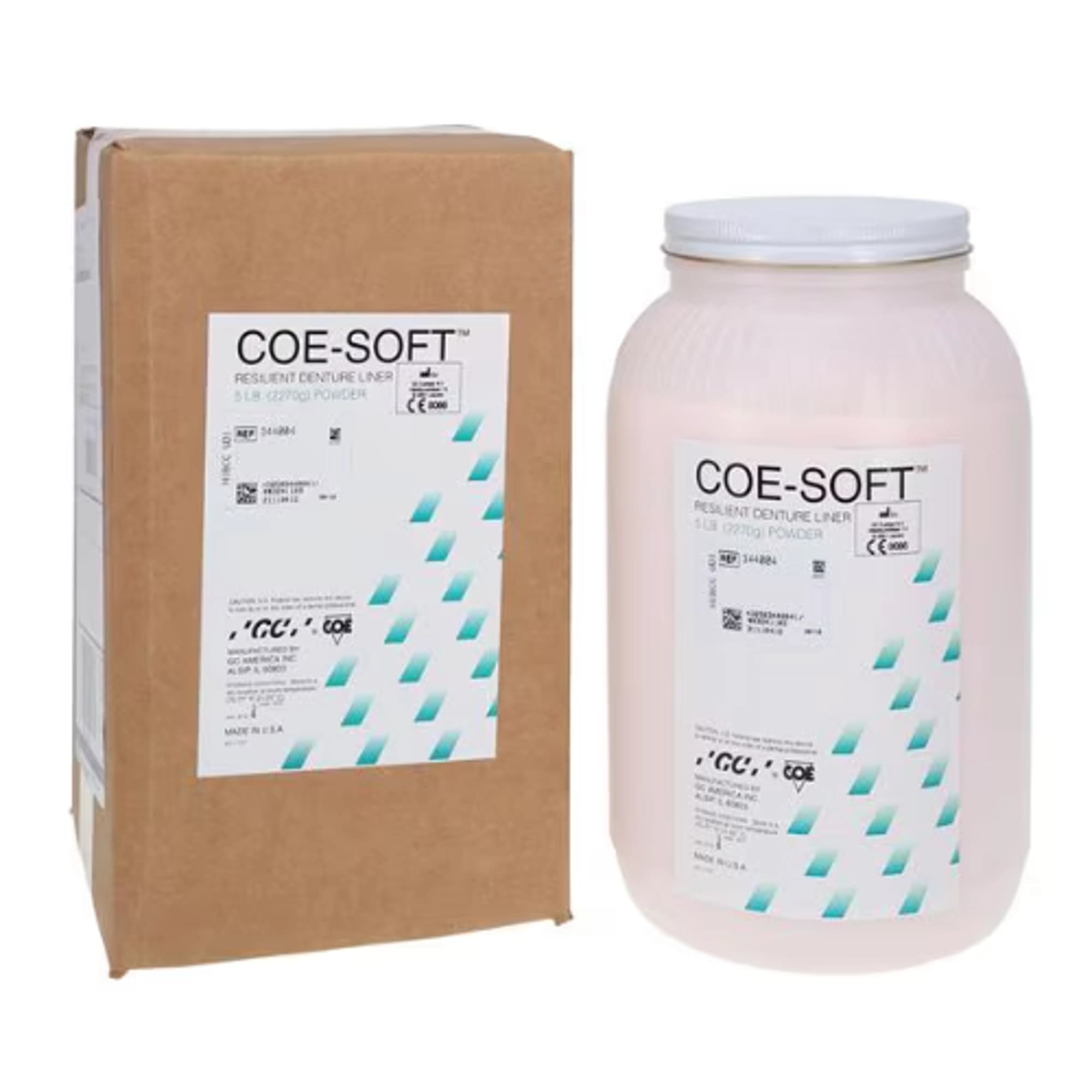 GC America Coe-Comfort Self-Curing Tissue Conditioner Powder, 5 lb Refill, 341004 thumbnail 2