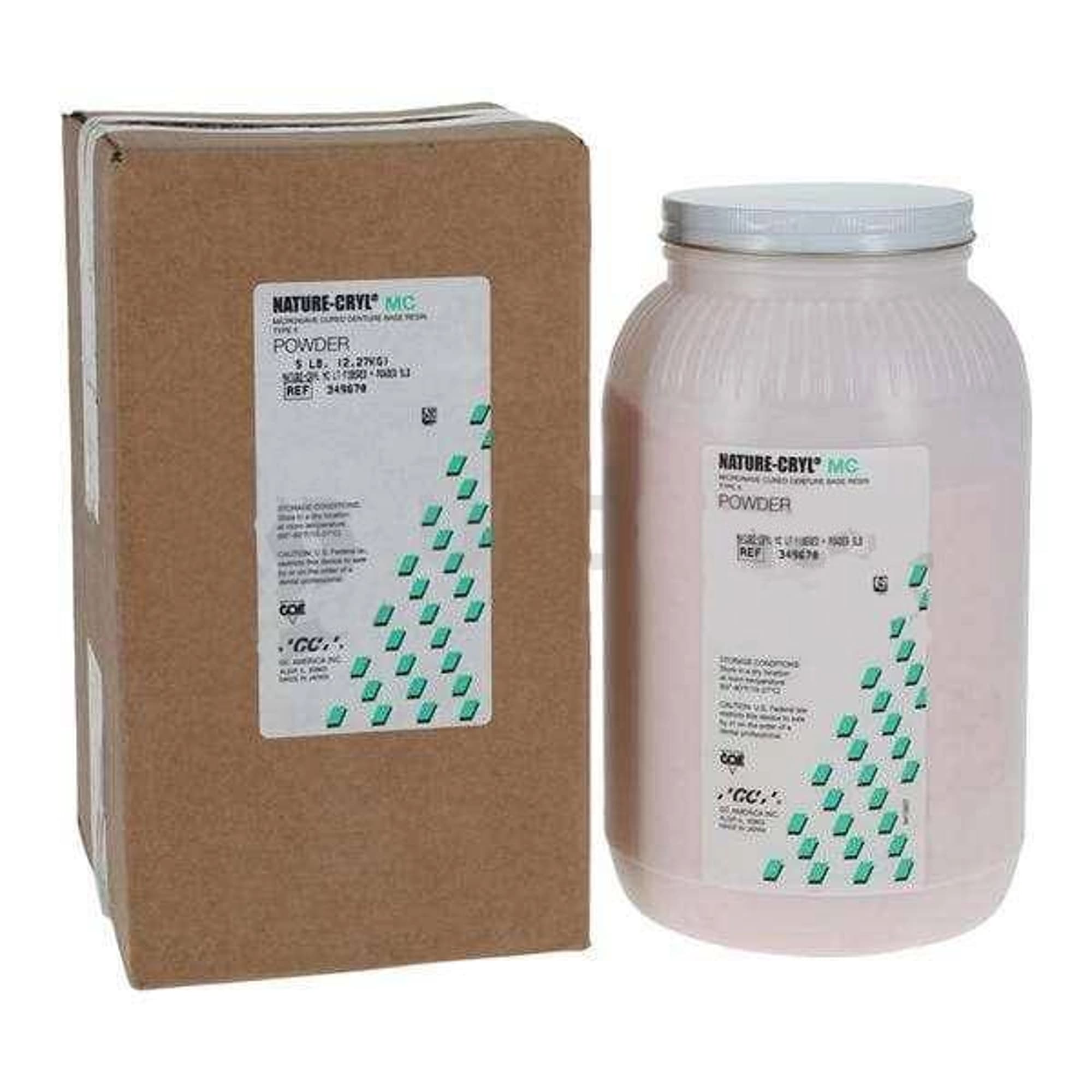 GC America Nature-Cryl MC Original Denture Resin Powder, Microwave Cured, Original Shade, 5 lb thumbnail 4