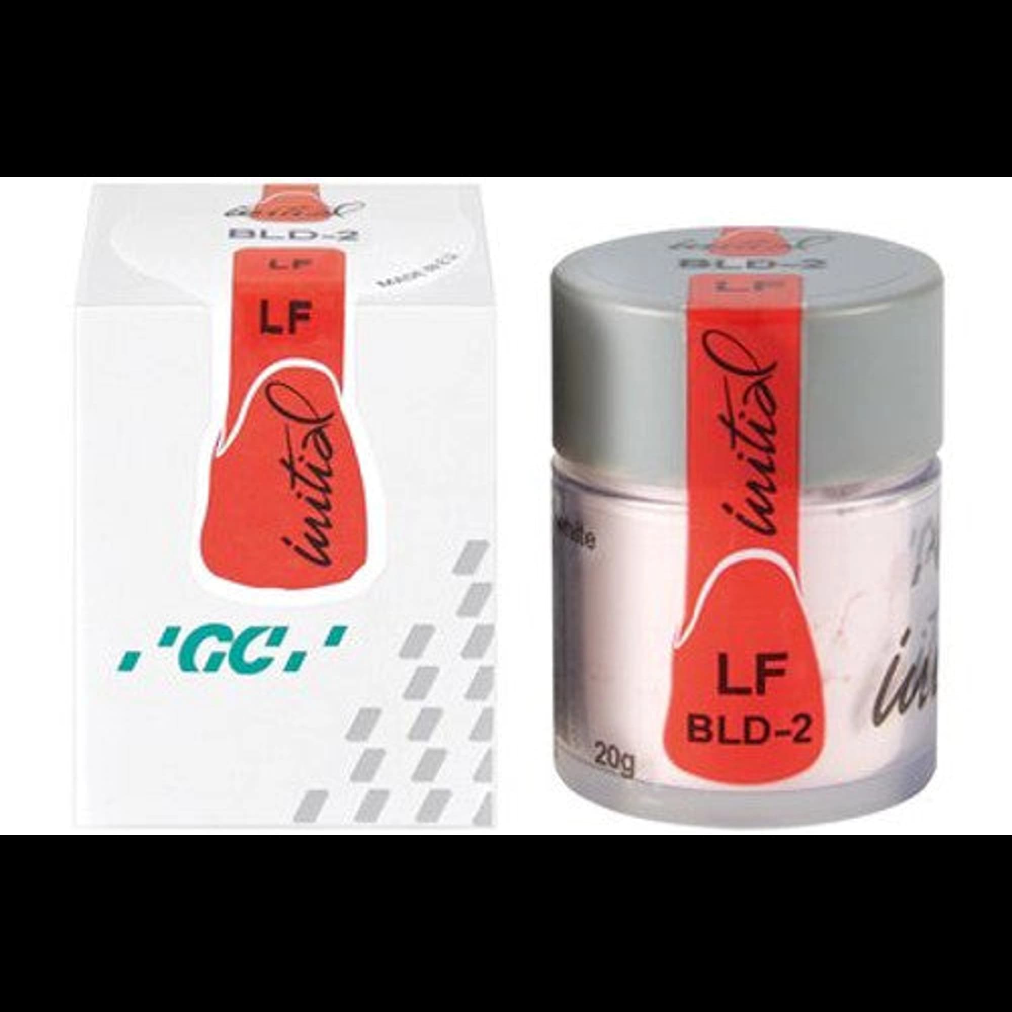 GC Initial LF Bleach Dentin Porcelain, White BLD-2, 20 g Jar thumbnail 2