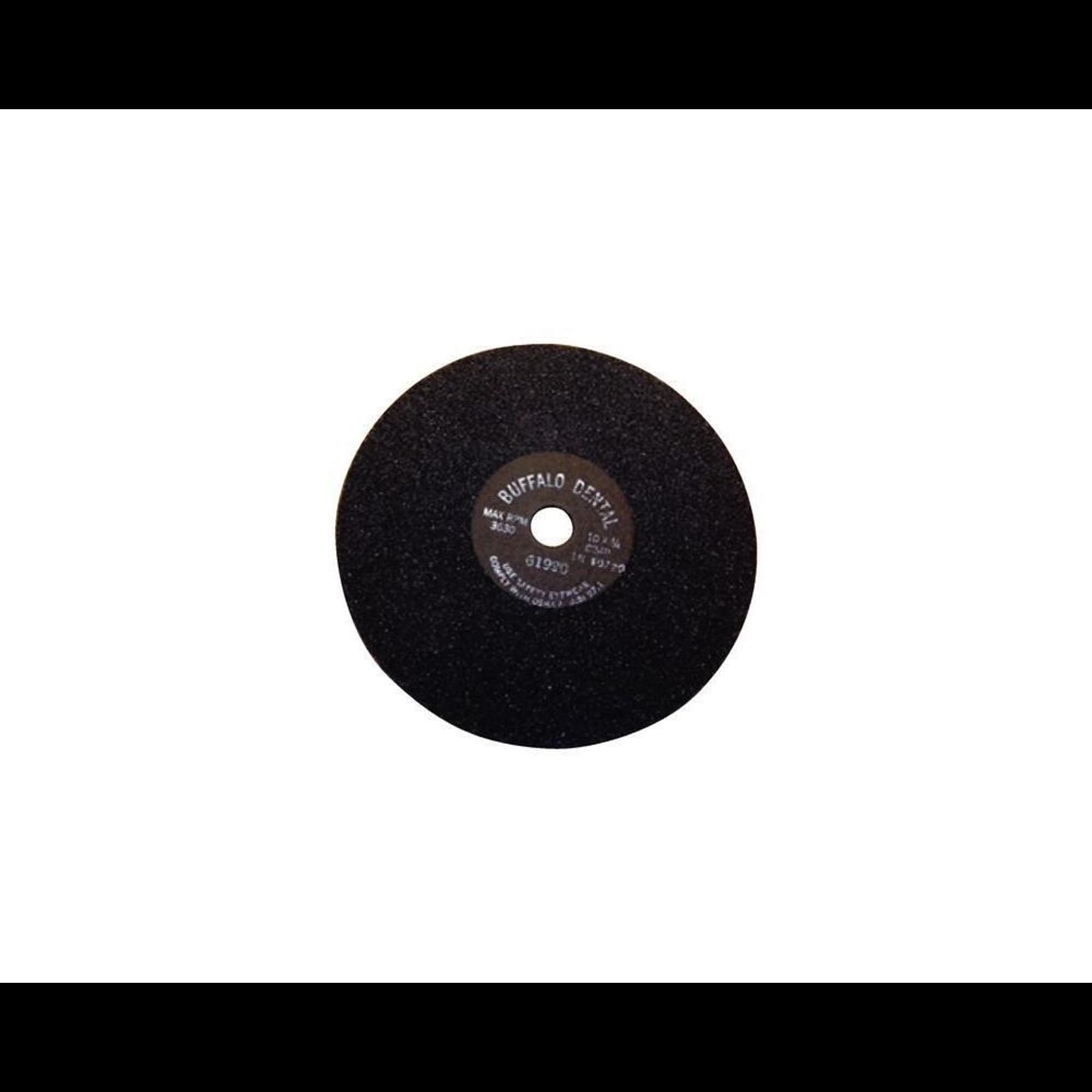 Buffalo Dental Carborundum Model Trimming Wheel, 12 in, Coarse No. 24, 1" Center Hole, 62030 thumbnail 2