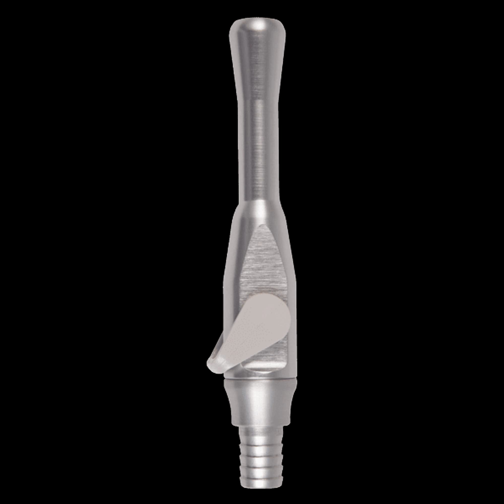 Hager Bull Frog Extended HVE Handpiece, Aluminum, Without 1/2" (12.7 mm) Swivel Adapter, B11108 thumbnail 2