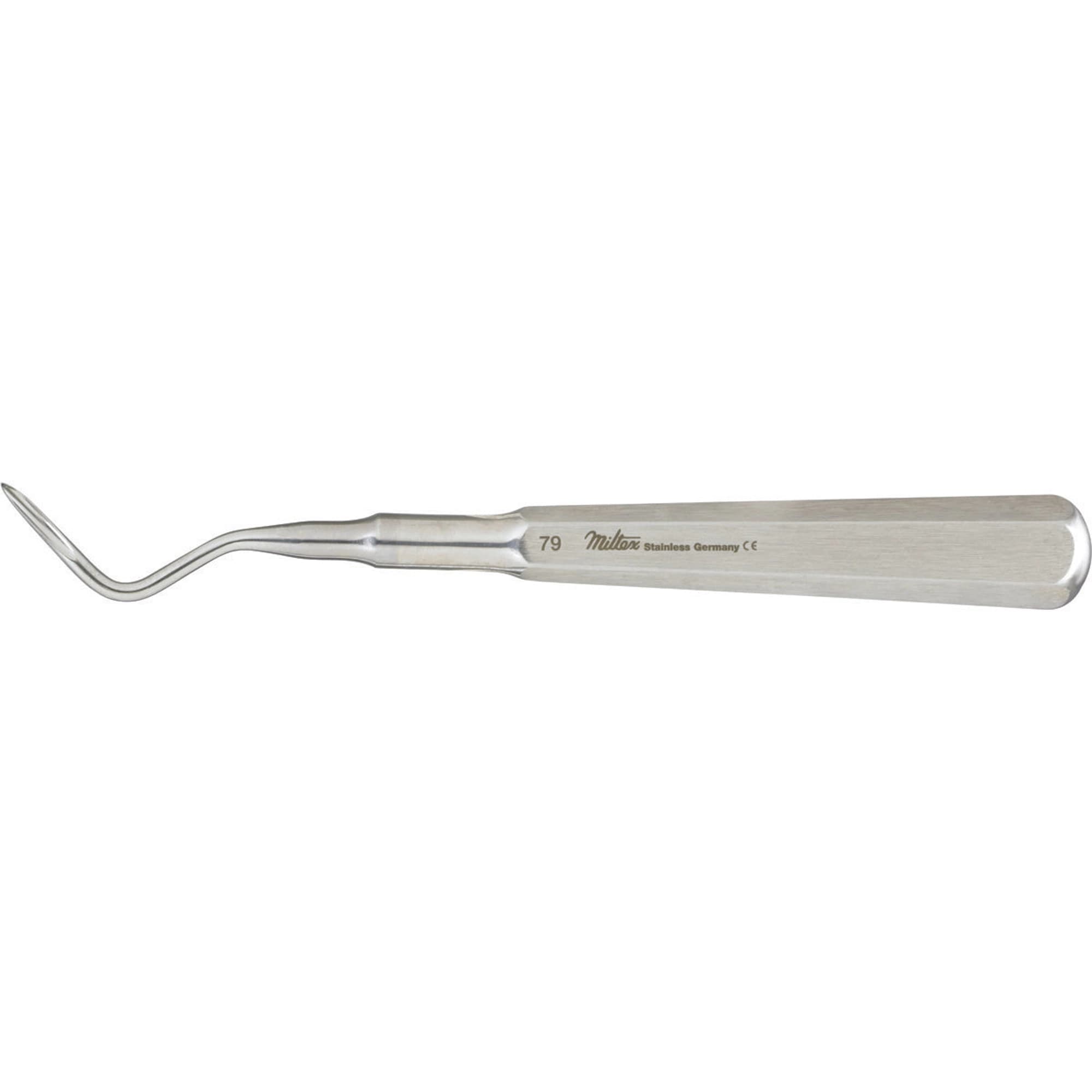 Miltex 79 Root Tip Elevator, Left-Angled, Single End, Stainless Steel, DEL79 thumbnail 2
