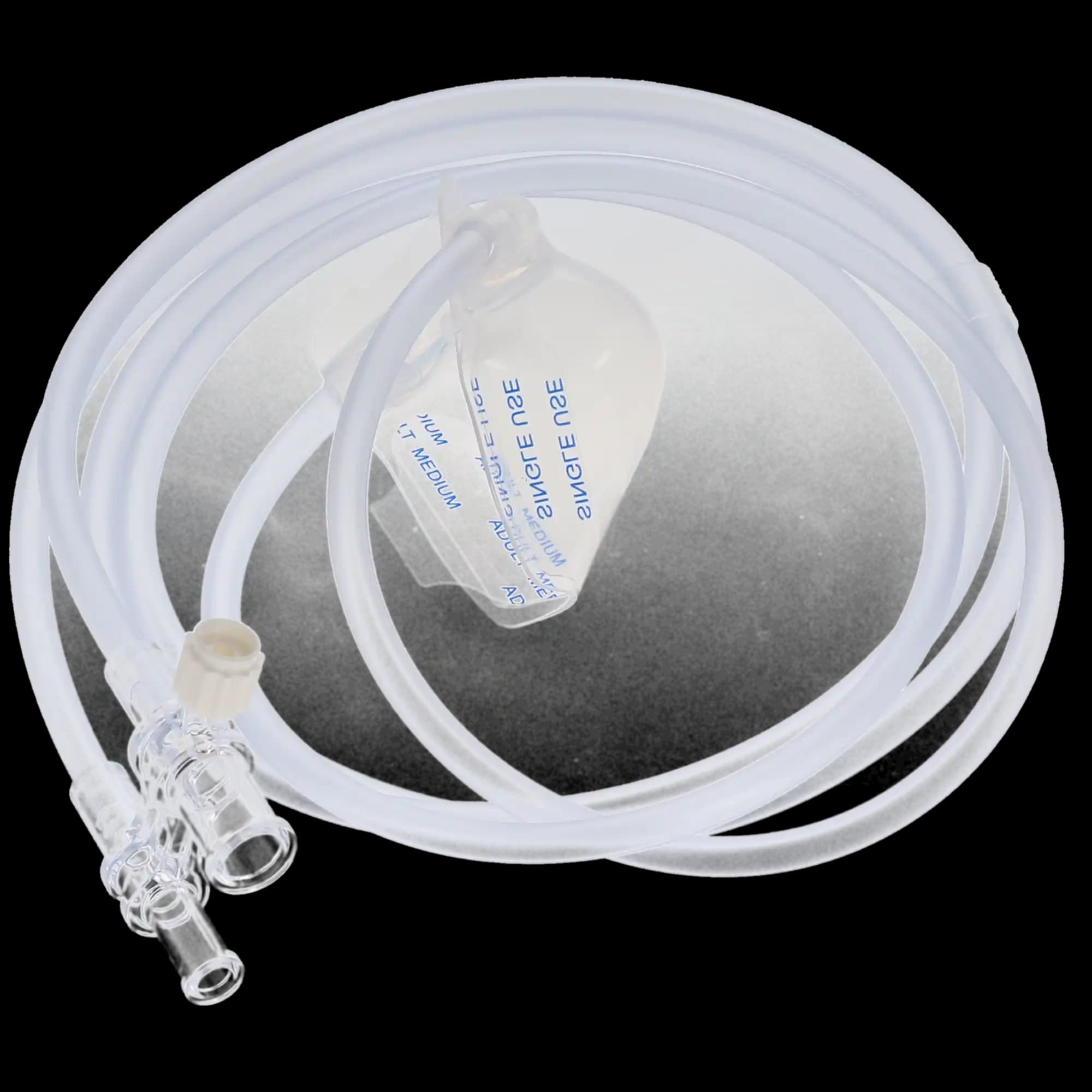 Porter Instrument Silhouette II Low Profile Nitrous Oxide Nasal Hood and Breathing Circuit, Medium, 12/Pack, SIL2-MED-12 thumbnail 7