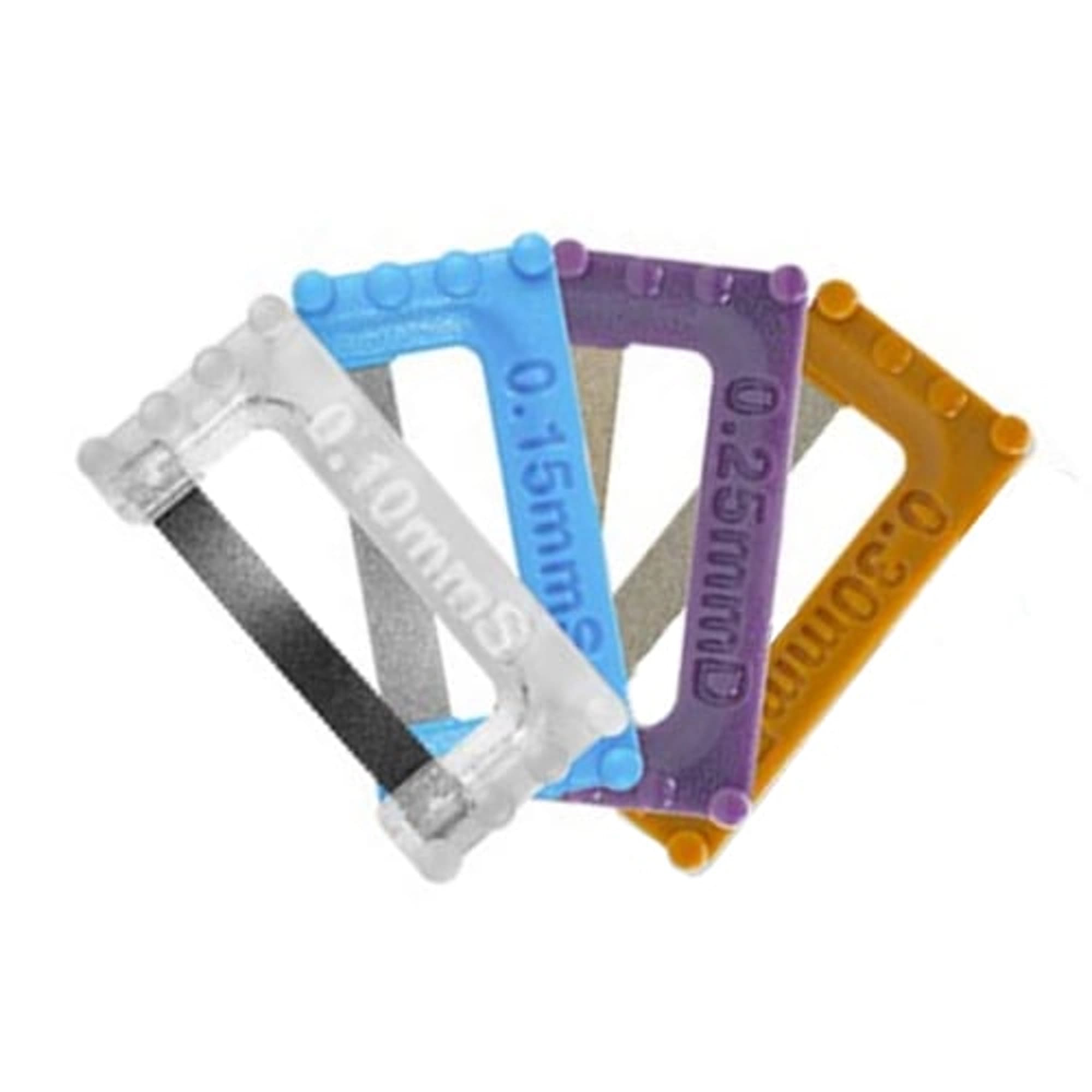 ContactEZ IPR Plus Interproximal Reduction Strips, Small Assorted Kit (0.10 mm - 0.25 mm), 8/Pk, 32009 - IPR Plus Optional Assorted Kit, 0.10 mm - 0.25 mm, Small, 8/Pk, 32009 - Image 1
