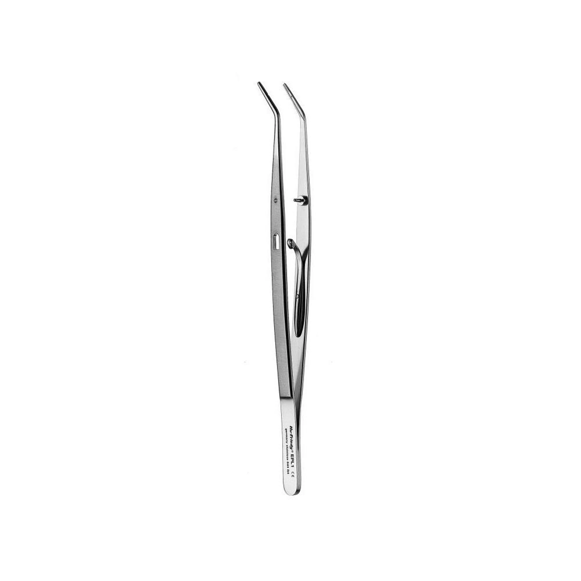 Hu-Friedy #1 Endodontic Dressing Pliers, Locking, 16.5 cm (6.5"), Stainless Steel, EPL1 thumbnail 2
