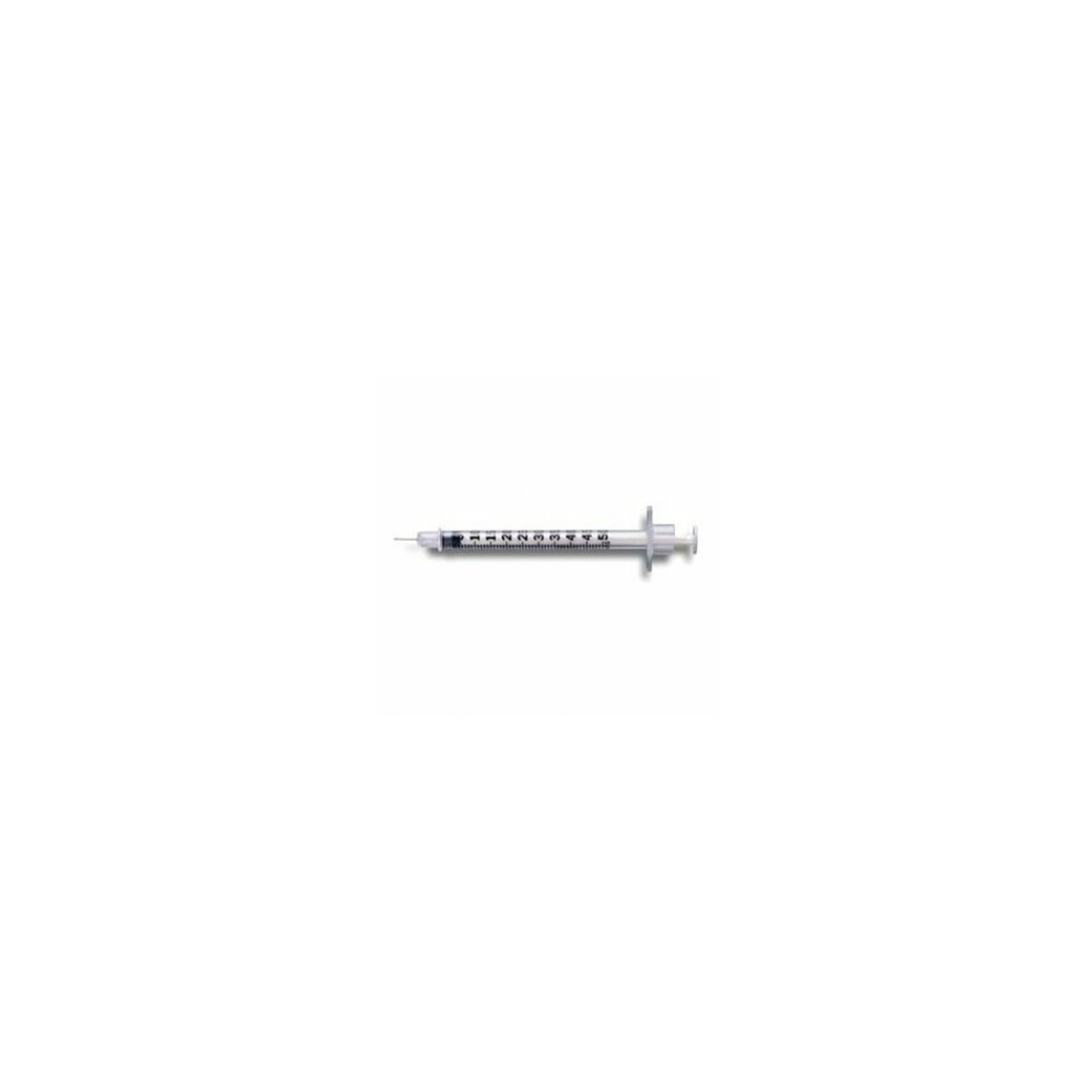 BD Syringe and Needle Combination, 3 mL, Luer-Lok Tip, 23G x 1 in, Sterile, Disposable, 100/Bx, 309571 thumbnail 2