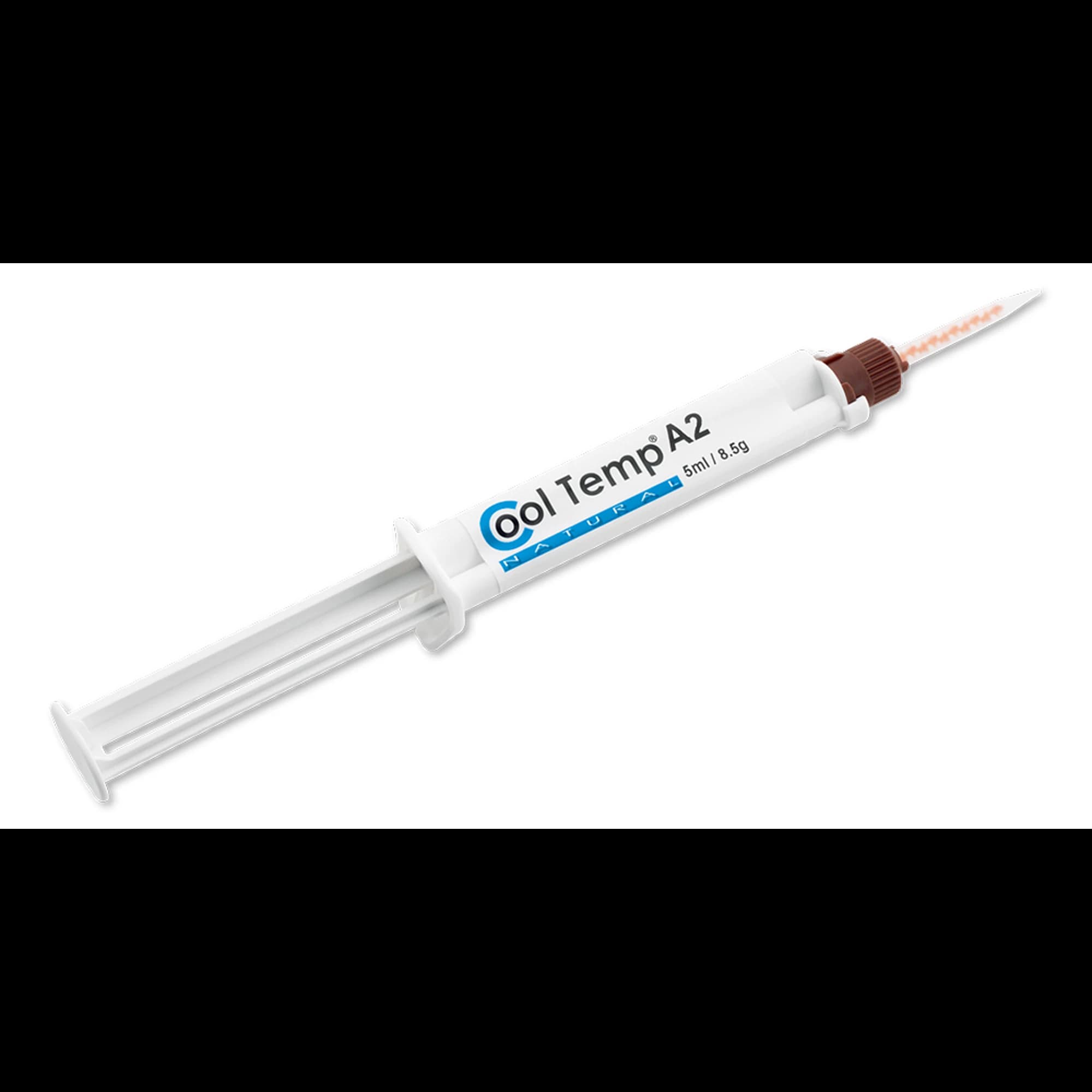 Cool Temp NATURAL A2 Automix Temporary Crown & Bridge Material, Syringe Refill, 2 x 5 mL Syringes with 8 Mixing Tips, 5824 thumbnail 3