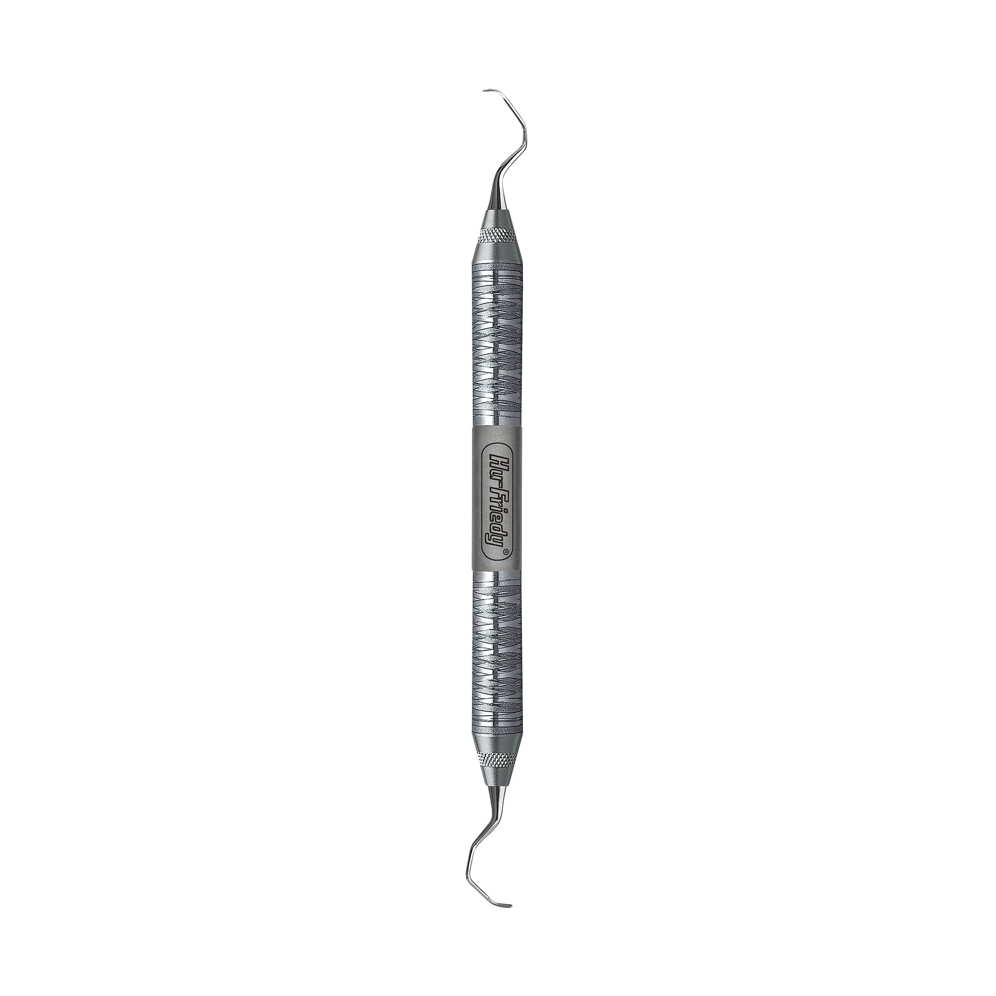 Hu-Friedy Gracey Rigid Curette, 17/18R, Double End, #6 Satin Steel Handle, SG17/18R6 thumbnail 2