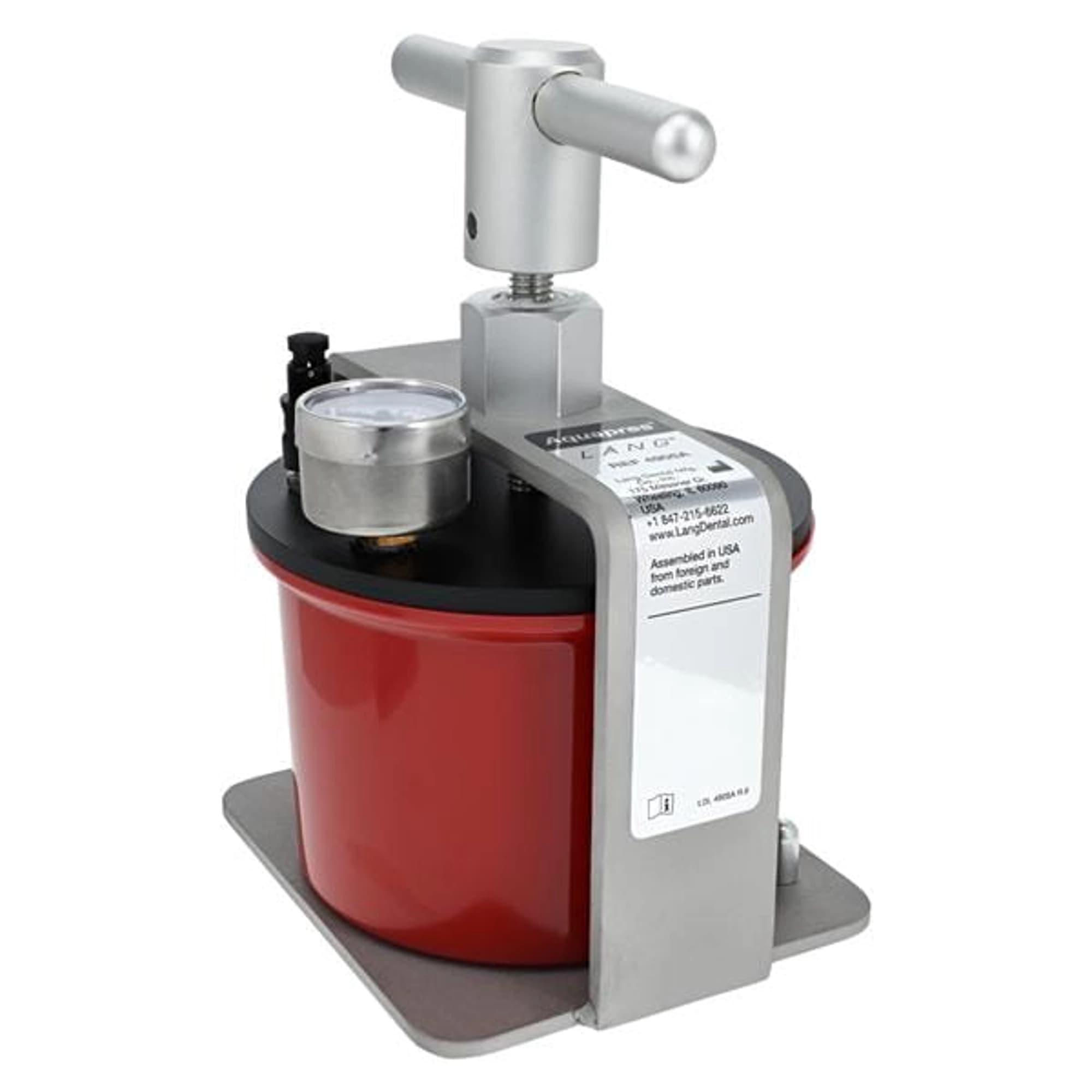 Lang Dental Aquapres Hydraulic Pressure Curing Pot, 5" Diameter, 4905A, 1/Each thumbnail 5