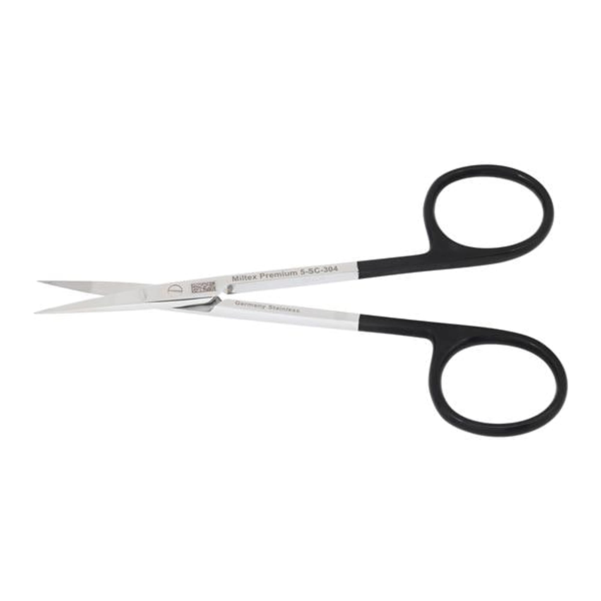 Miltex Iris Scissors, SuperCut, Straight, Sharp/Sharp, 4-1/2 in, Stainless Steel, Reusable, 5-SC-304 thumbnail 7