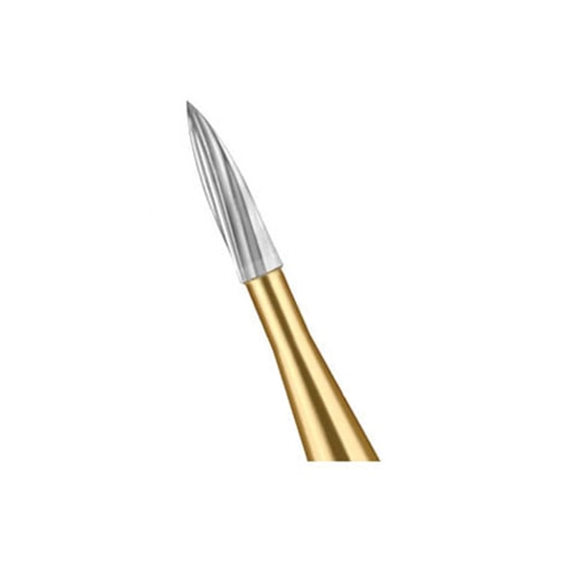 SS White 7902 12-Blade Trimming & Finishing Carbide Bur, Needle, Friction Grip, 100/Pk, 13621 thumbnail 2