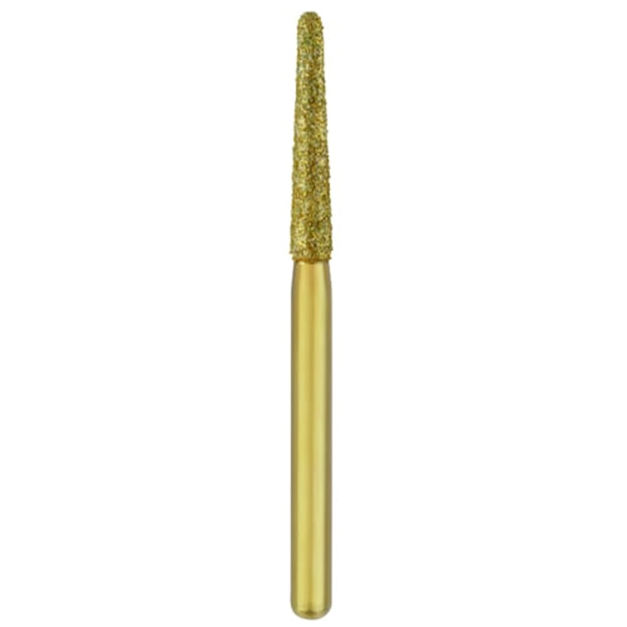 SS White Great White Z Diamond Bur, FG #850-018M, Medium Grit, Round End Taper, 5/Pack, 18175 - SS White - Great White Z Diamond Gwz 850-018M - 5 Pack, 18175 - Image 1