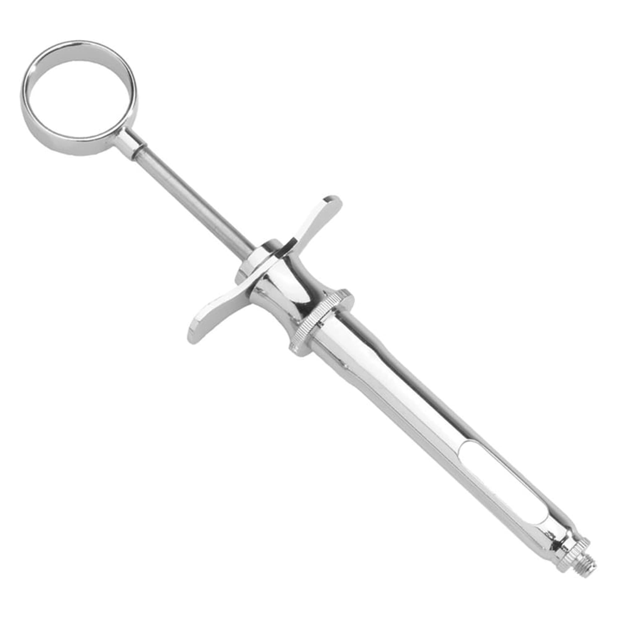 Vista Apex Cook-Waite Style 1.8 cc Aspirating Syringe, Chrome, Autoclavable, 1/Pk, 107002 thumbnail 2