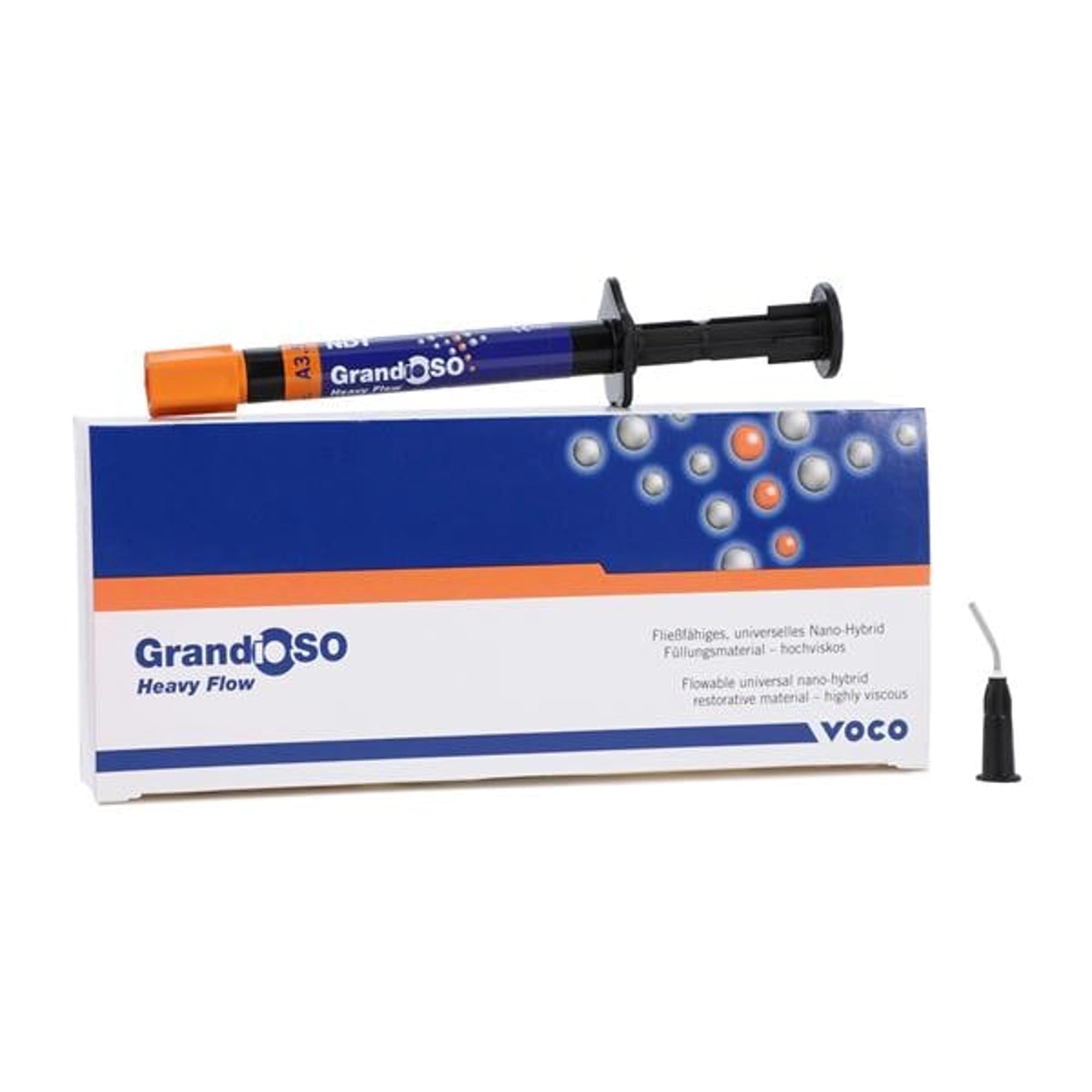 Voco GrandioSO Heavy Flow Flowable Nano-Hybrid Composite, Shade A3.5, 2 g Syringe Refill, 2/Pkg, 2687 thumbnail 10