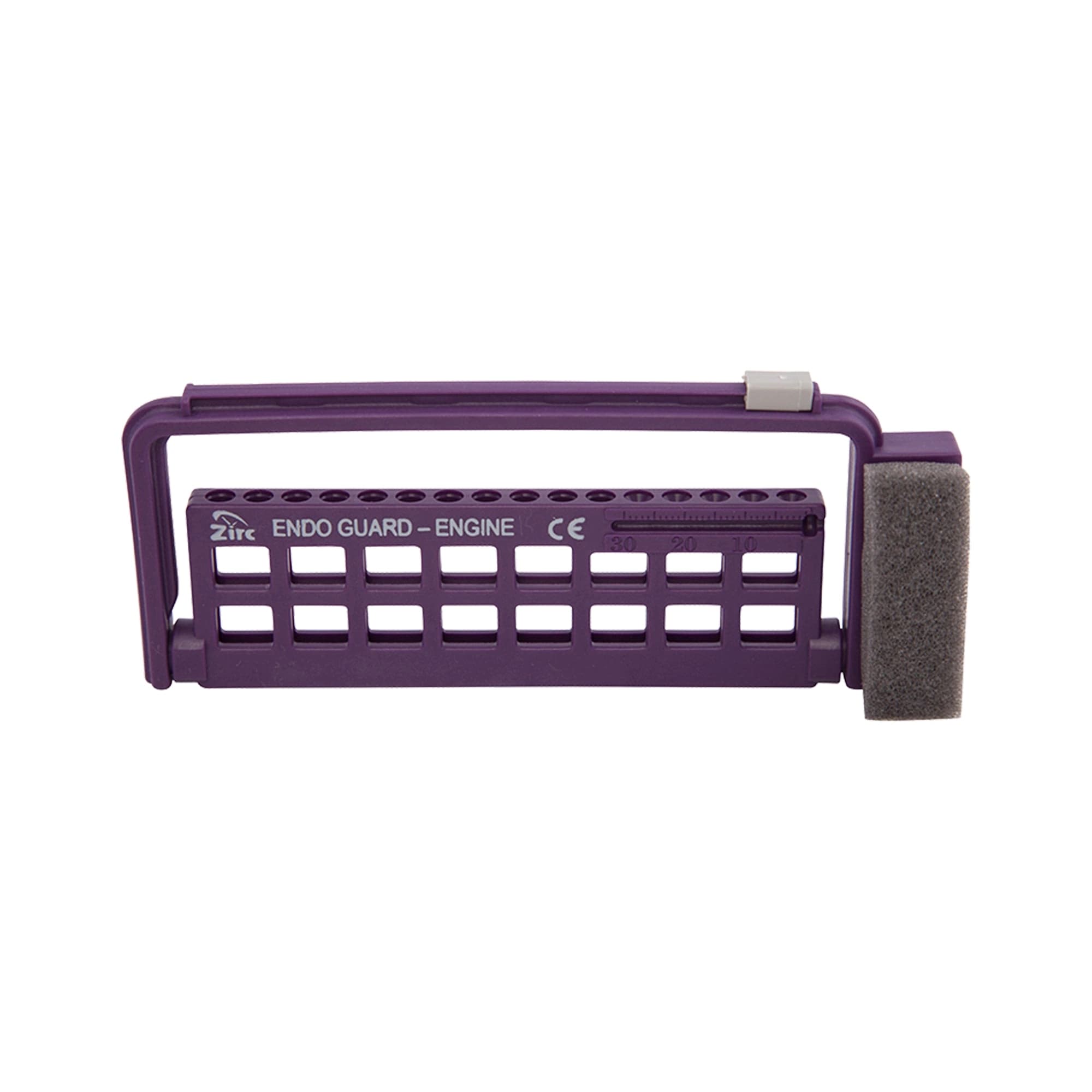 Zirc Steri-Endo Guard Plum Engine Organizer, Holds 11 Engine Files & 5 Hand Files, Autoclavable, 50Z452E thumbnail 3