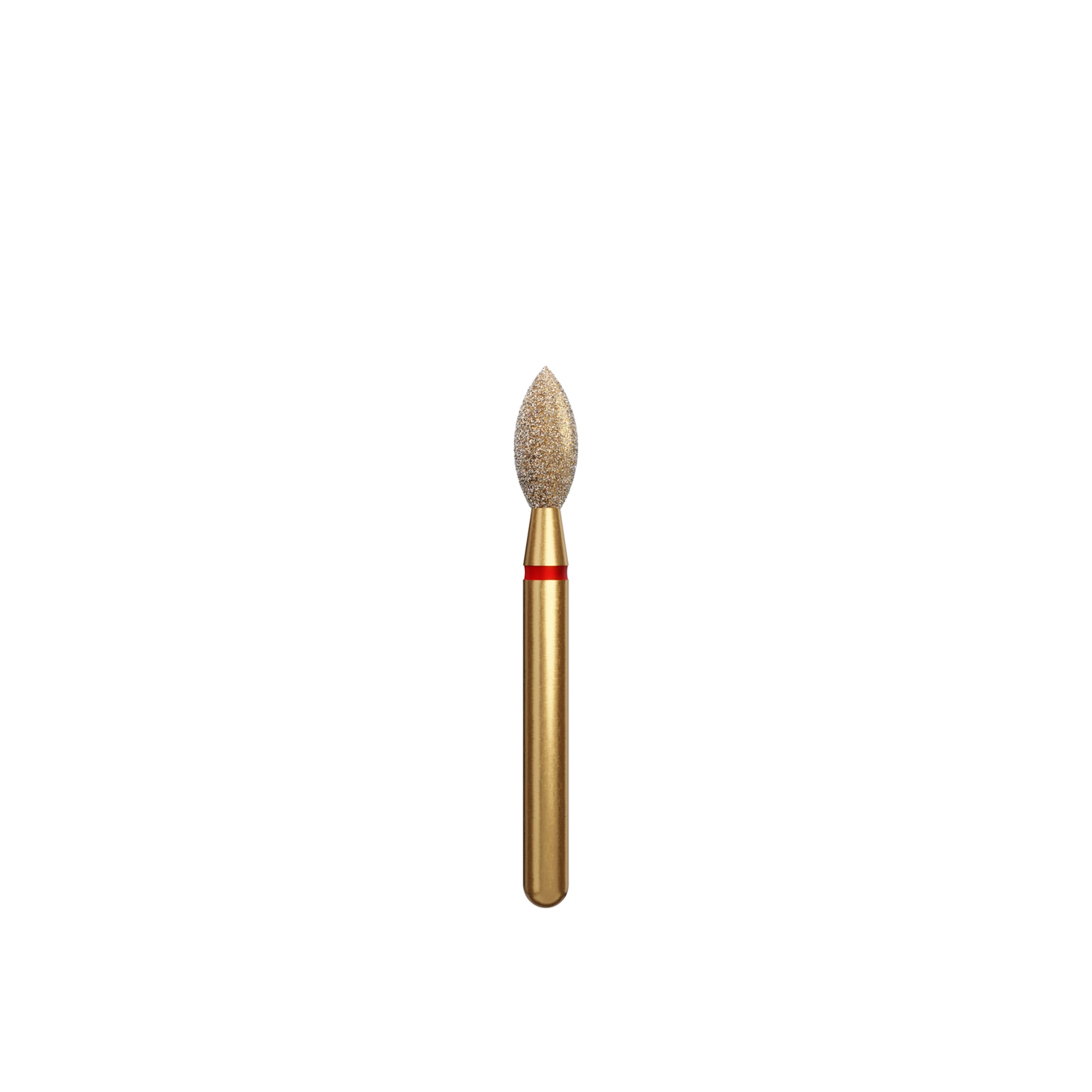 Alpen Diamond Bur, FG, Pointed Football (Bud), Fine, Red, #368-023F, 2.3 mm Head, 5.0 mm Length, 5/Pk, 60031773 thumbnail 3