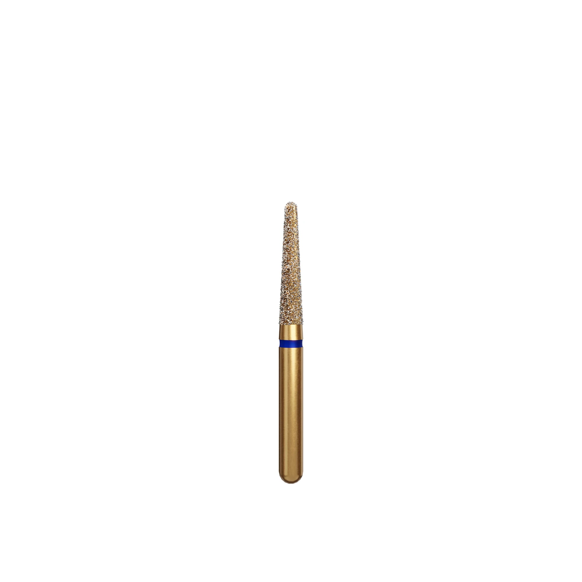 Alpen Multi-Use Multilayer Diamond Bur, FGSS, Round End Taper, Medium, Blue, #856-018M, 1.8 mm Head, 8 mm Head Length, 5/Pk, 60032275 thumbnail 2