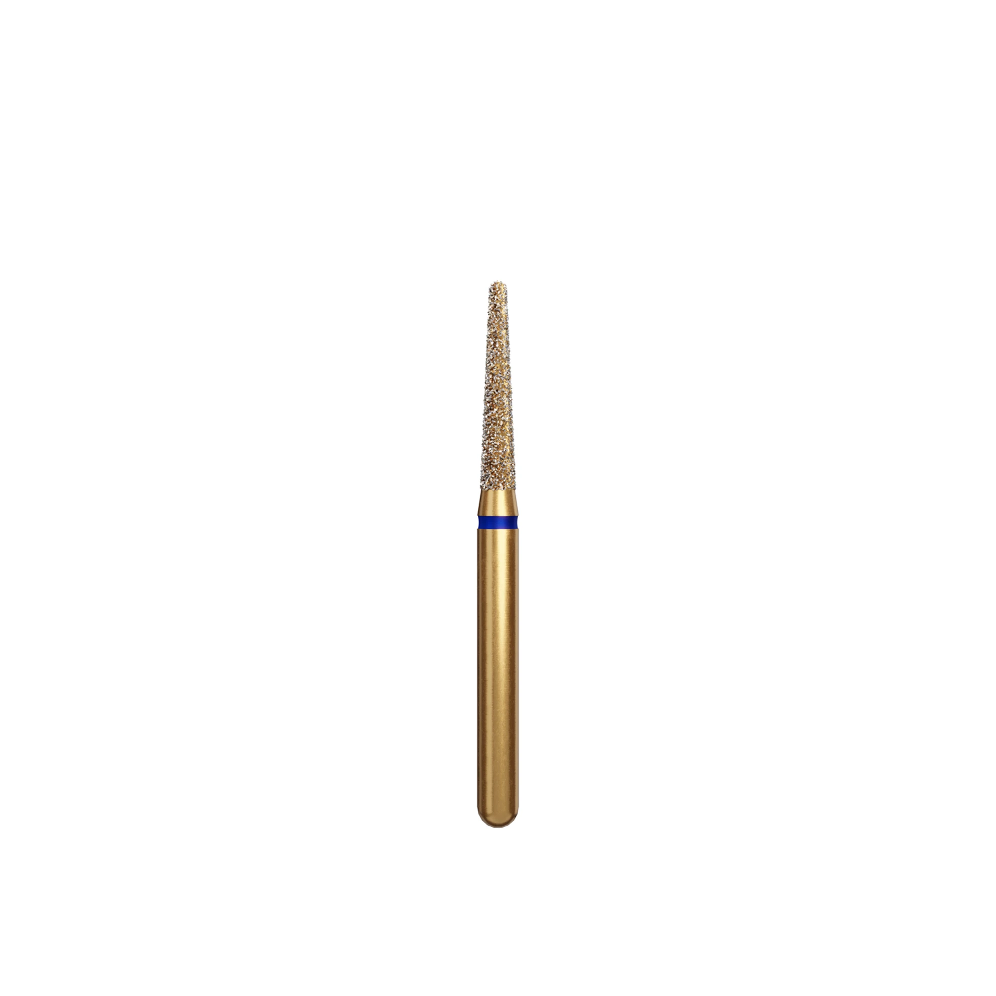 Alpen Diamond Bur, FG, Round End Taper, Medium, Blue, #856-016M, 1.6 mm Head, 8 mm Head Length, 5/Pk, 60032297 thumbnail 3