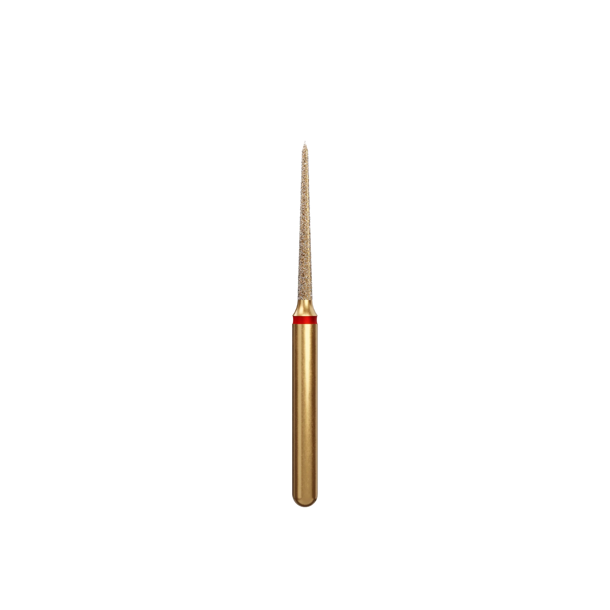 Alpen Multi-Use Diamond Bur, FG, Needle/Flame, Fine, Red, #859-010F, 1 mm Head, 10 mm Head Length, 5/Pk, 60032399 thumbnail 7