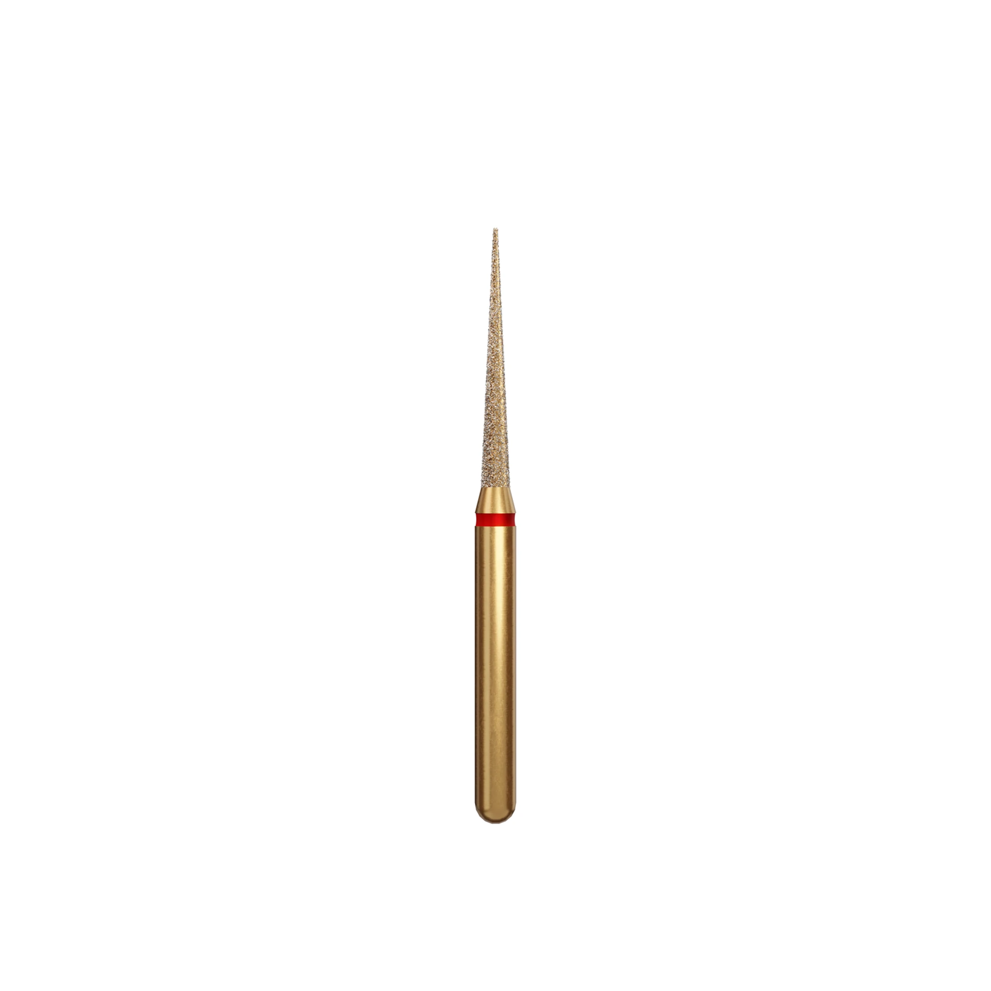 Alpen Diamond Bur, FG, Fine, Red, Needle/Flame #859-014F, 1.4 mm Head, 10 mm Head Length, 5/Pk, 60032411 thumbnail 7