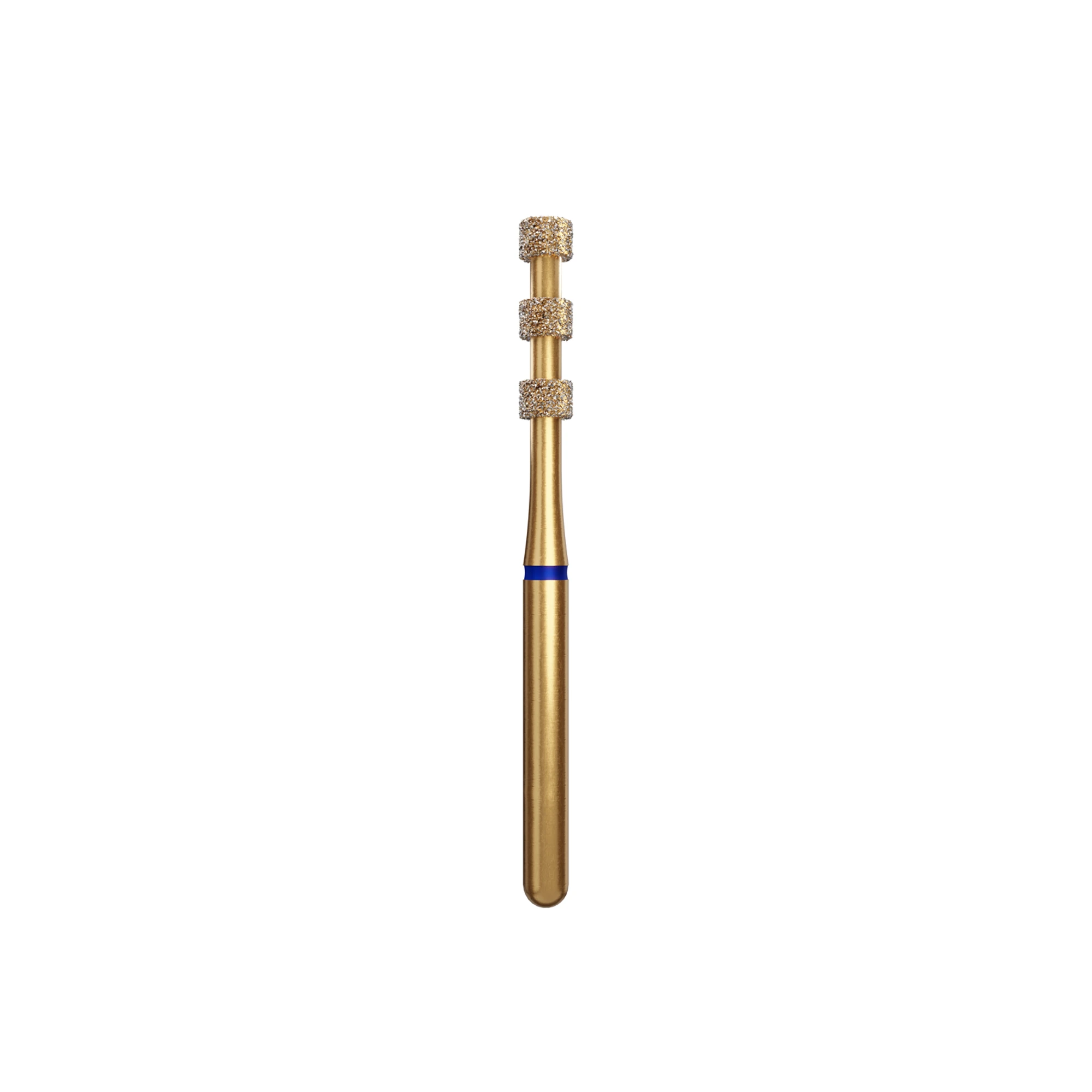 Alpen Diamond Depth Marker Bur, FG, Medium, Blue, #834-021M, 2.1 mm Head, 6.8 mm Length, 5/Pk, 60031997 thumbnail 2