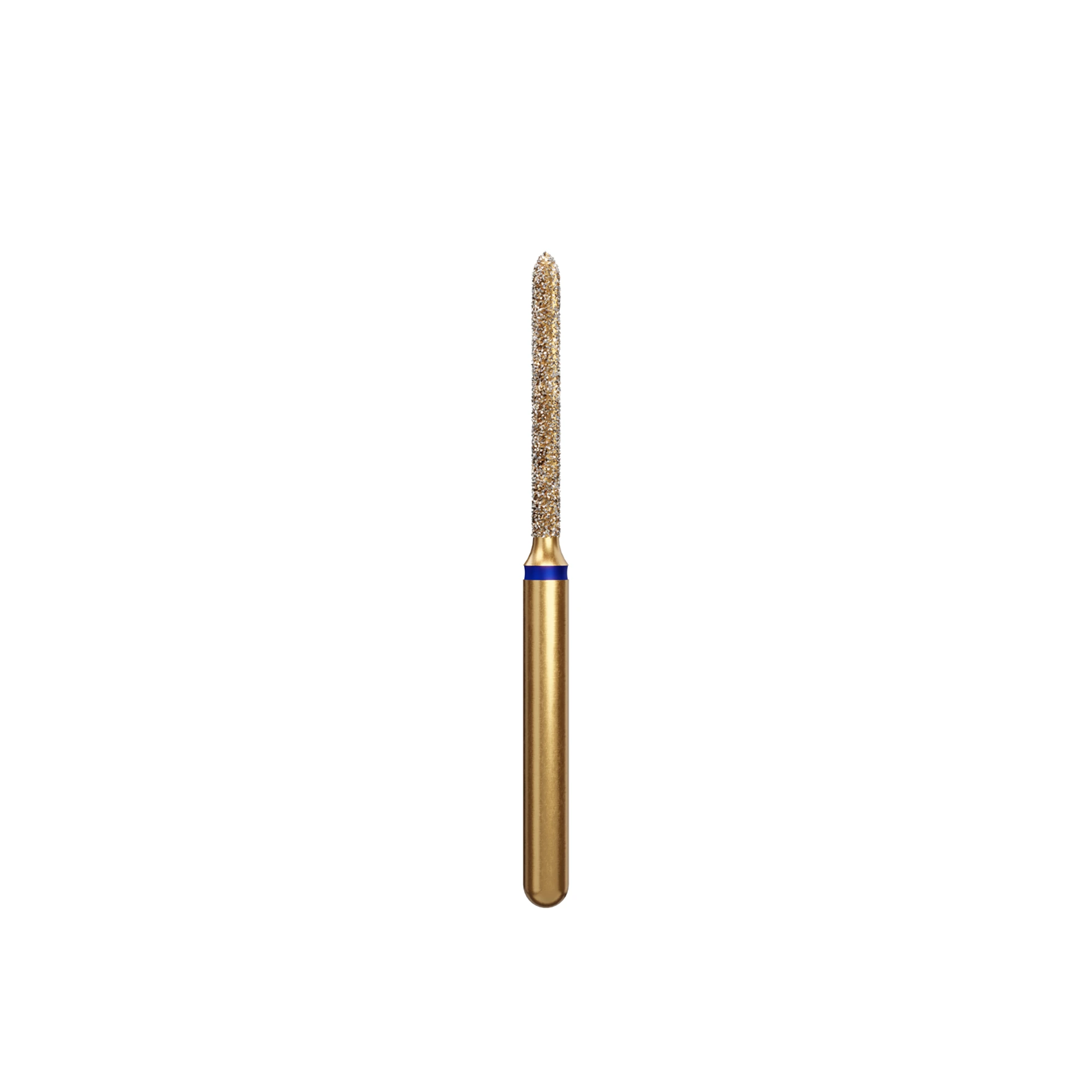 Alpen Diamond Bur, FG, Beveled Cylinder, Medium, Blue, #879-012, 1.2 mm Head, 10 mm Head Length, 5/Pk, 60032553 thumbnail 2