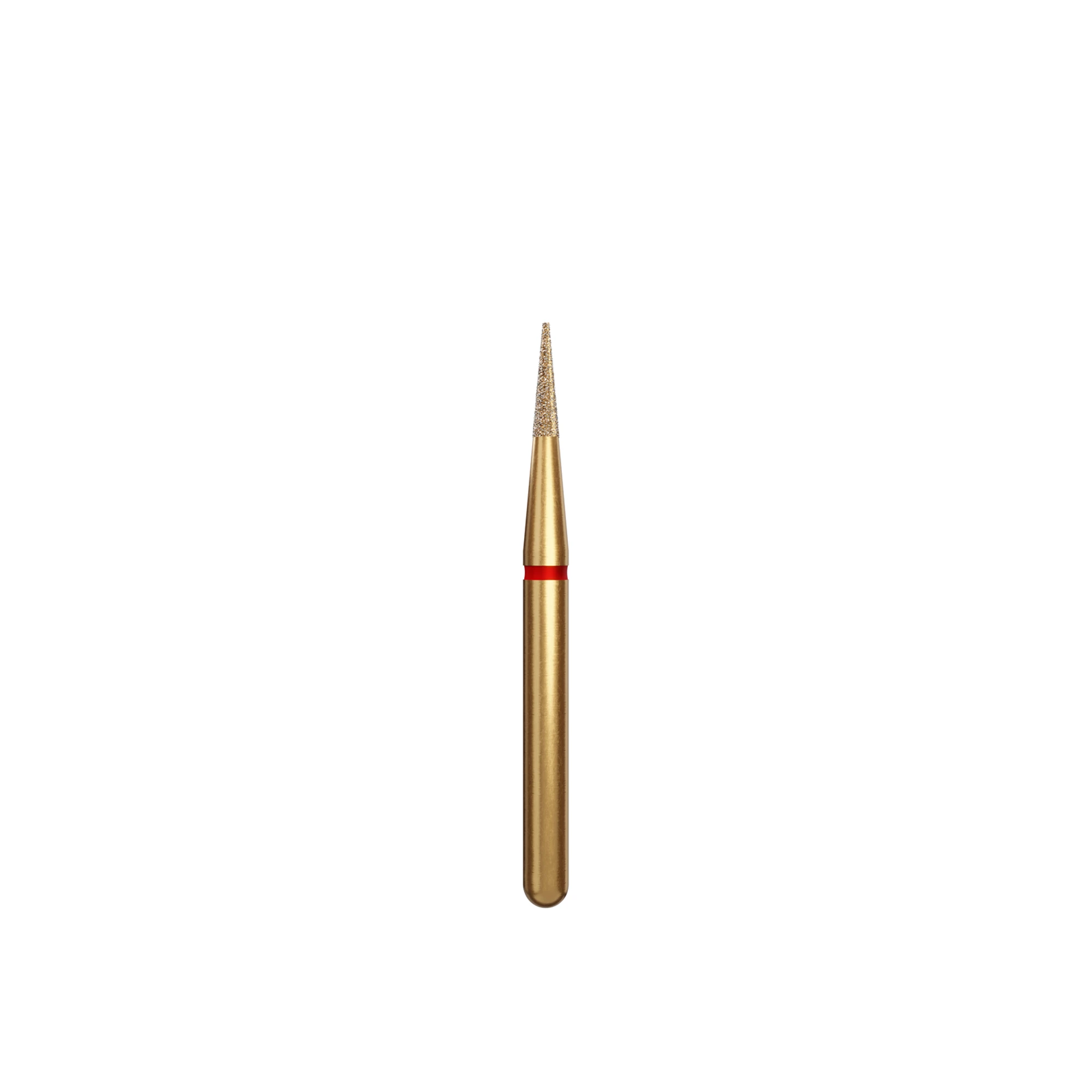 Alpen Multi-Use Diamond Bur, FG, Esthetic Finishing Needle, Fine Grit (Red), #133-010 / ET4, 1.0 mm Head, 4.0 mm Head Length, 5/Pk, 60032681 thumbnail 7