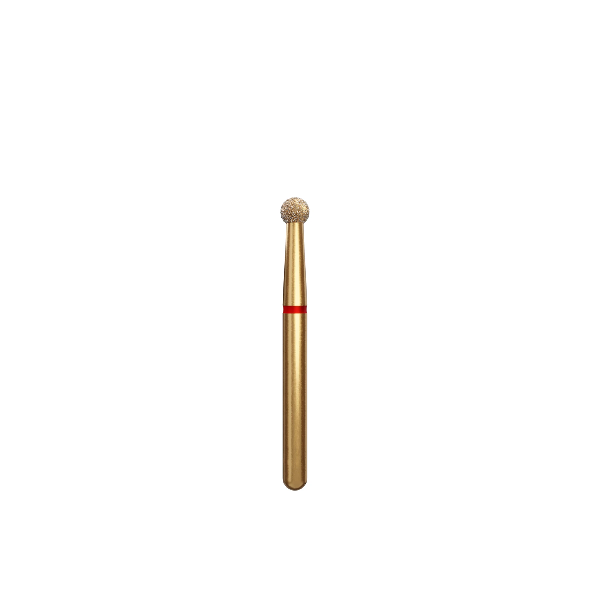 Alpen Diamond Burs, FG, Round, Fine, Red, #801-020F, 2 mm Head, 5/Pk, 60031877 thumbnail 2