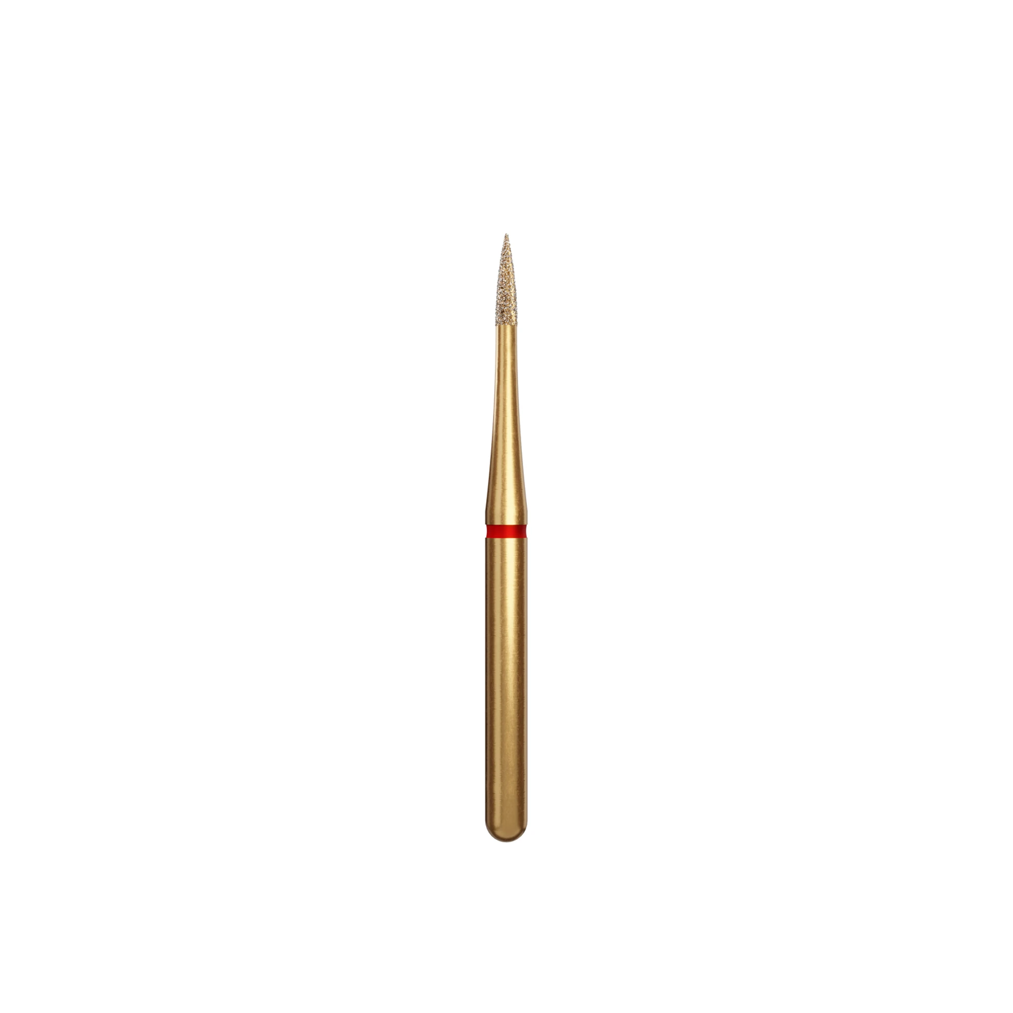 Alpen Diamond Bur, FG, Flame, Fine, Red, #889-009F, 0.9 mm Head Diameter, 3.5 mm Head Length, 5/Pk, 60032657 thumbnail 2