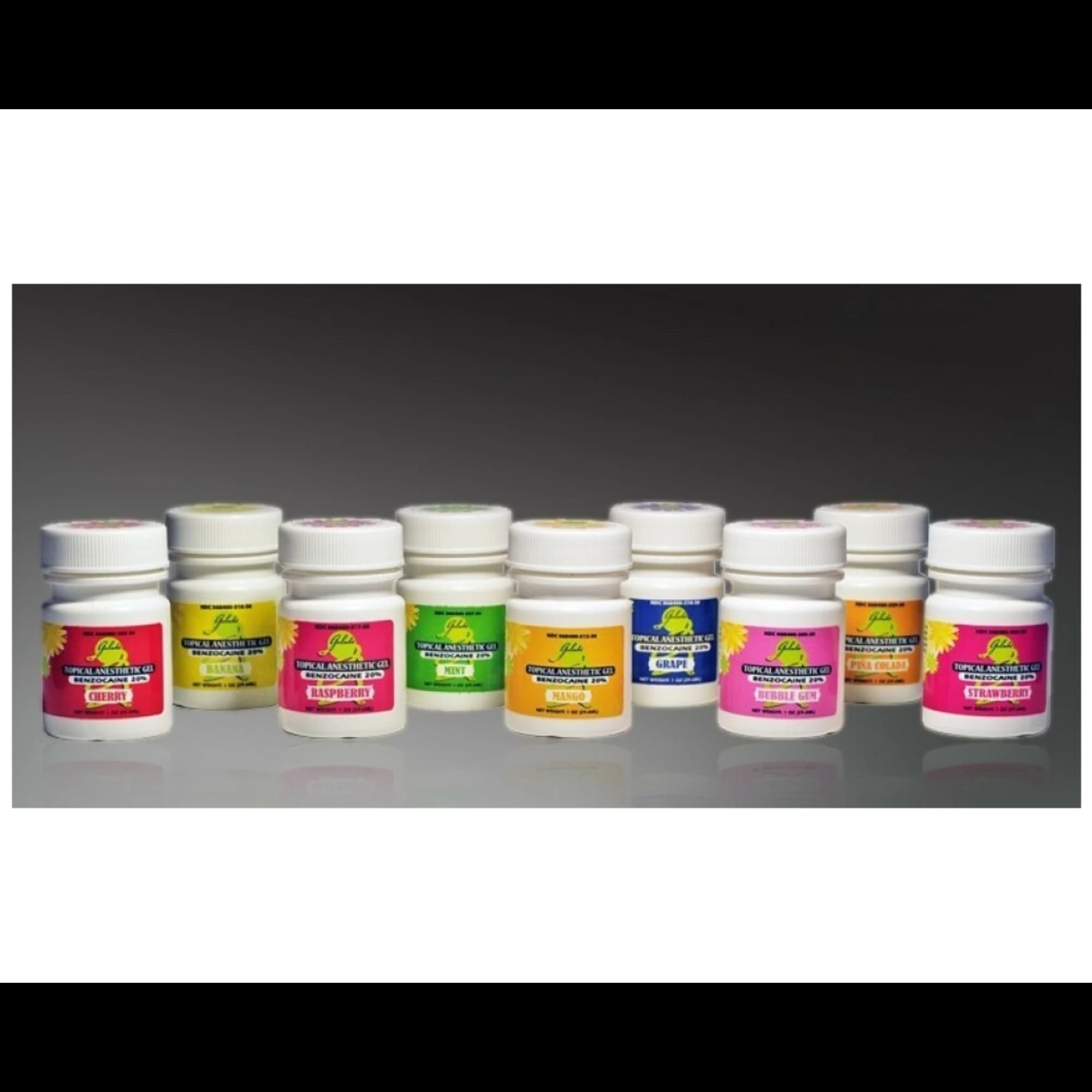 Gelato Topical Anesthetic Gel, 20% Benzocaine, Cherry, 1 oz Jar, 03-02319 thumbnail 2