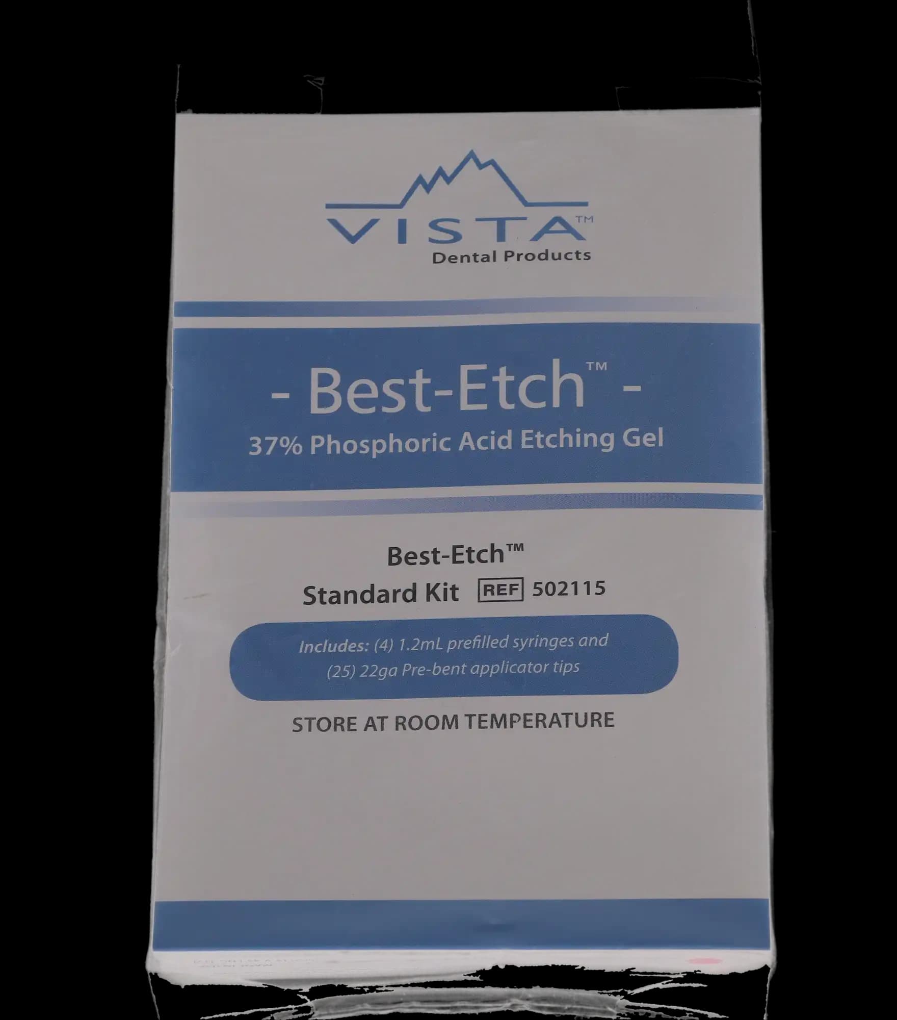 Best-Etch Etching Gel, 37% Phosphoric Acid, Standard Kit, 1.2 ml Syringes, Blue, 4/Pk, 502115 thumbnail 8