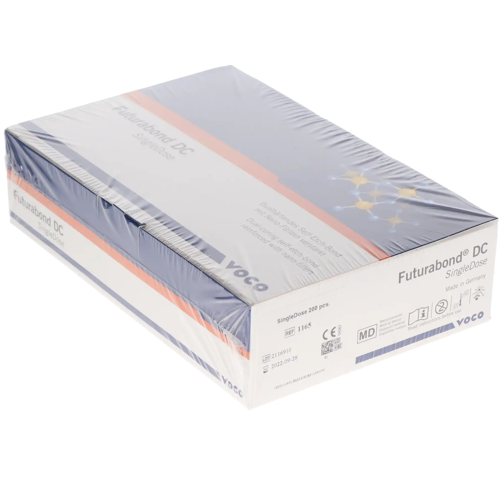 VOCO Futurabond DC Dual-Cure Self-Etch Universal Adhesive, Single Dose, 0.1 mL, 200/Pk, 1165 thumbnail 10