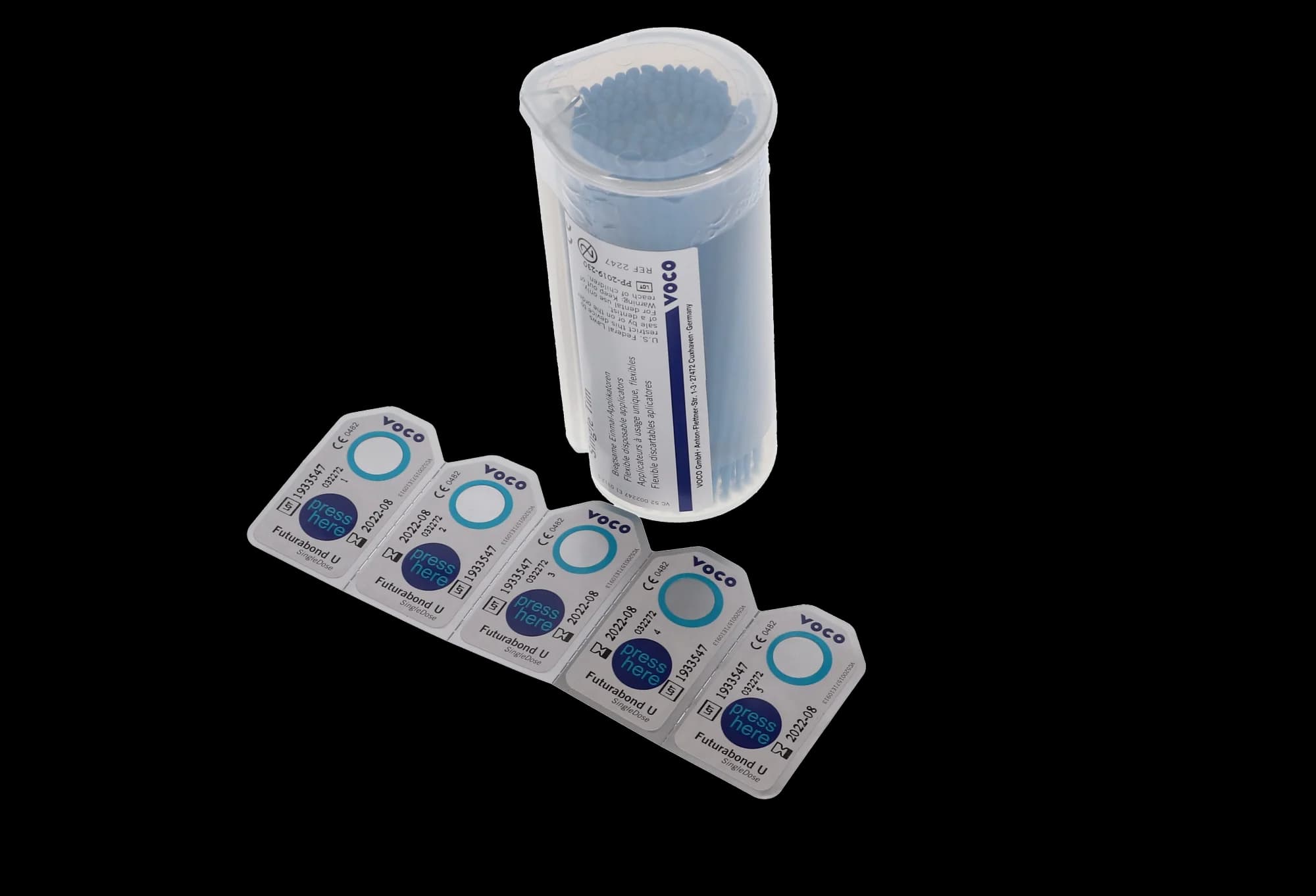 Futurabond U Dual-Cure Universal Adhesive, SingleDose Refill, 0.1 mL, 200/Pack, 1572 thumbnail 12