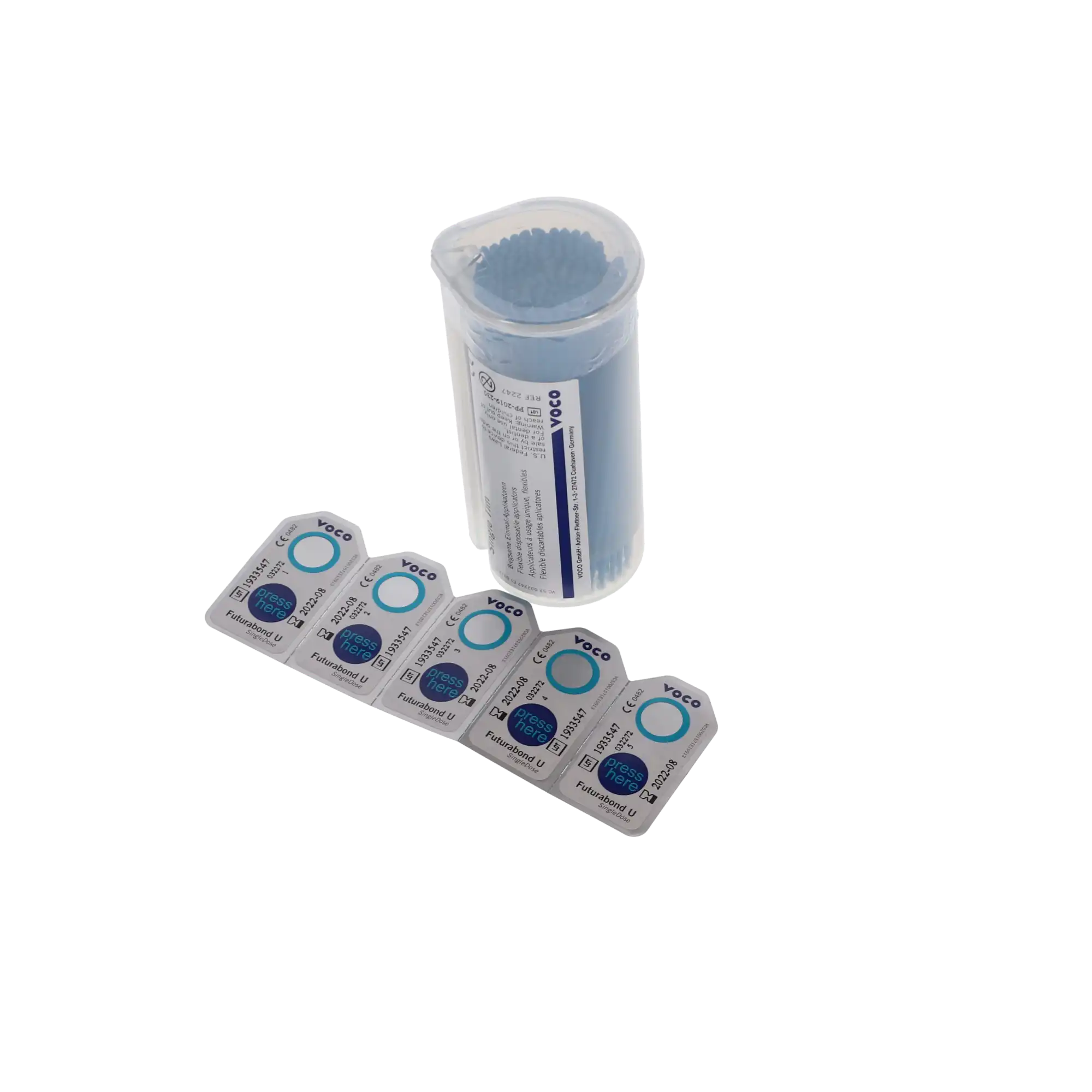 Futurabond U Dual-Cure Universal Adhesive, SingleDose Refill, 0.1 mL, 200/Pack, 1572 thumbnail 13
