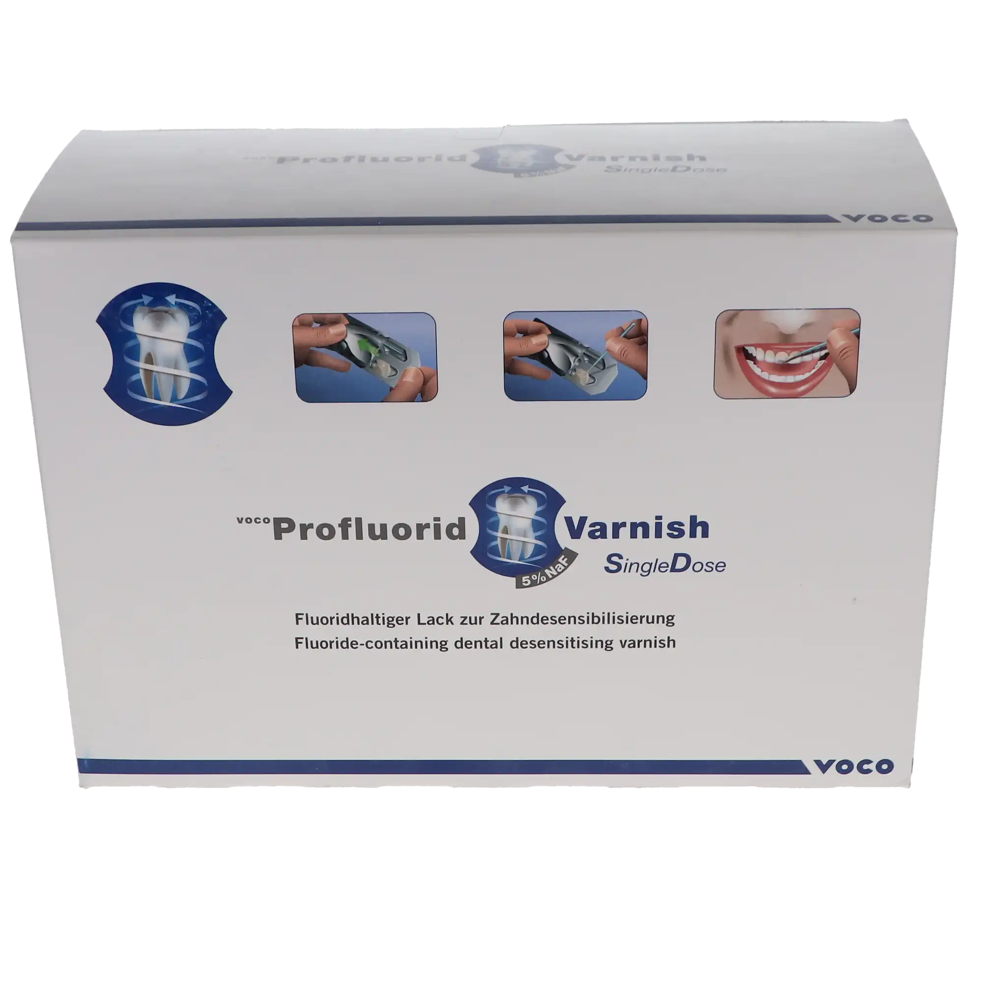 VOCO Profluorid 5% Sodium Fluoride Varnish, SingleDose, Caramel, 0.4 mL, 200/Bx, 2229 thumbnail 9