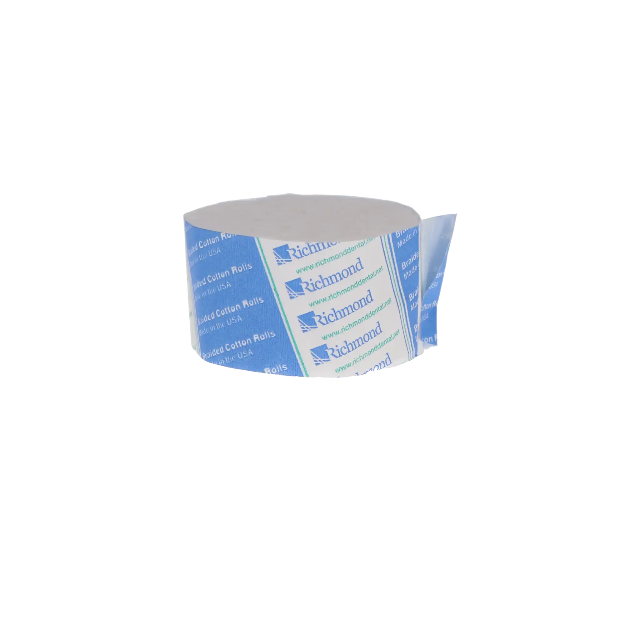 Richmond Braided Cotton Rolls, Medium Diameter 3/8" x 1 1/2", Junior Pack, Non-Sterile, 2000/Box, 200204 thumbnail 11