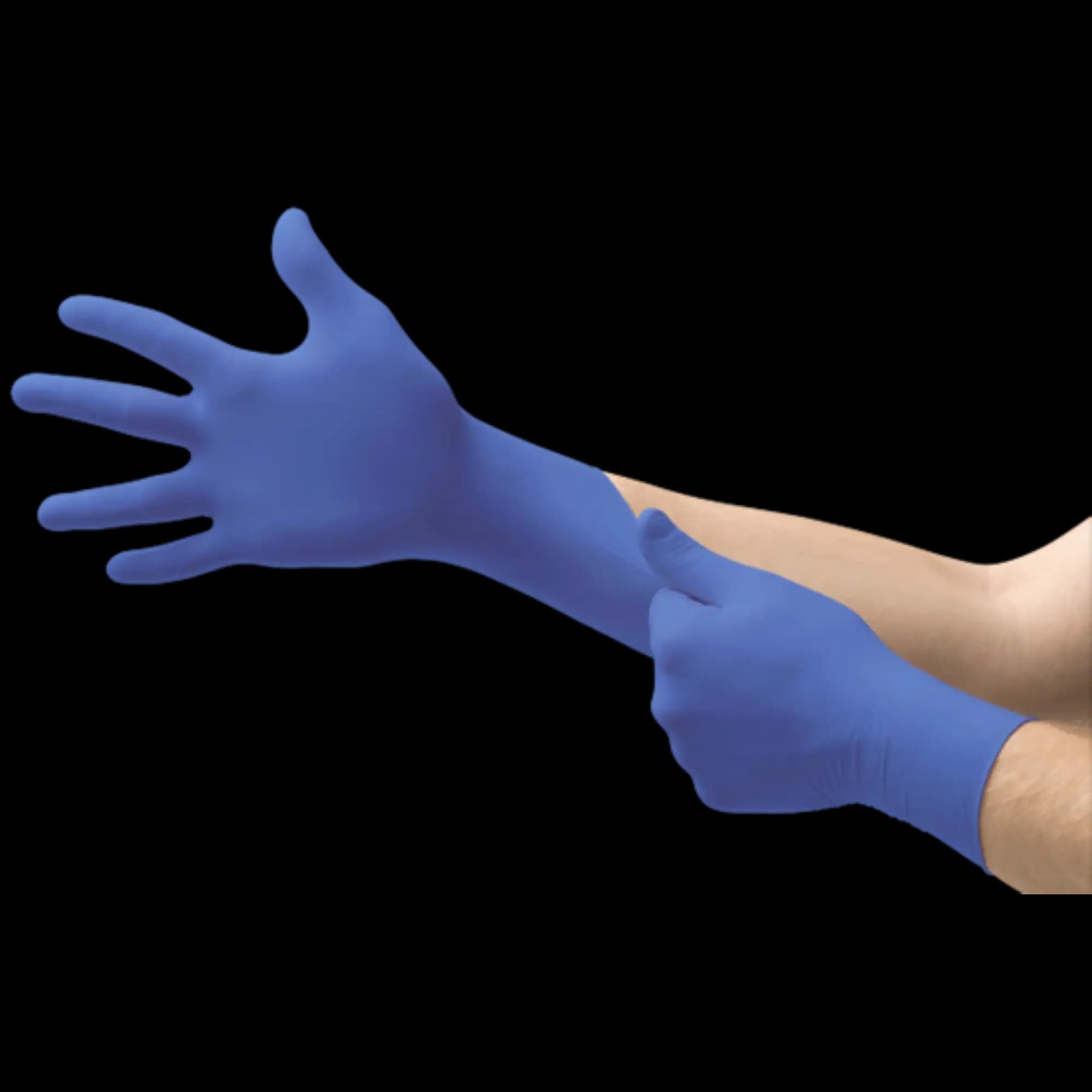 Adenna Precision® Nitrile Exam Gloves, Powder-Free, Non-Sterile, Small, Violet Blue, 100/Box, PCS772 thumbnail 5