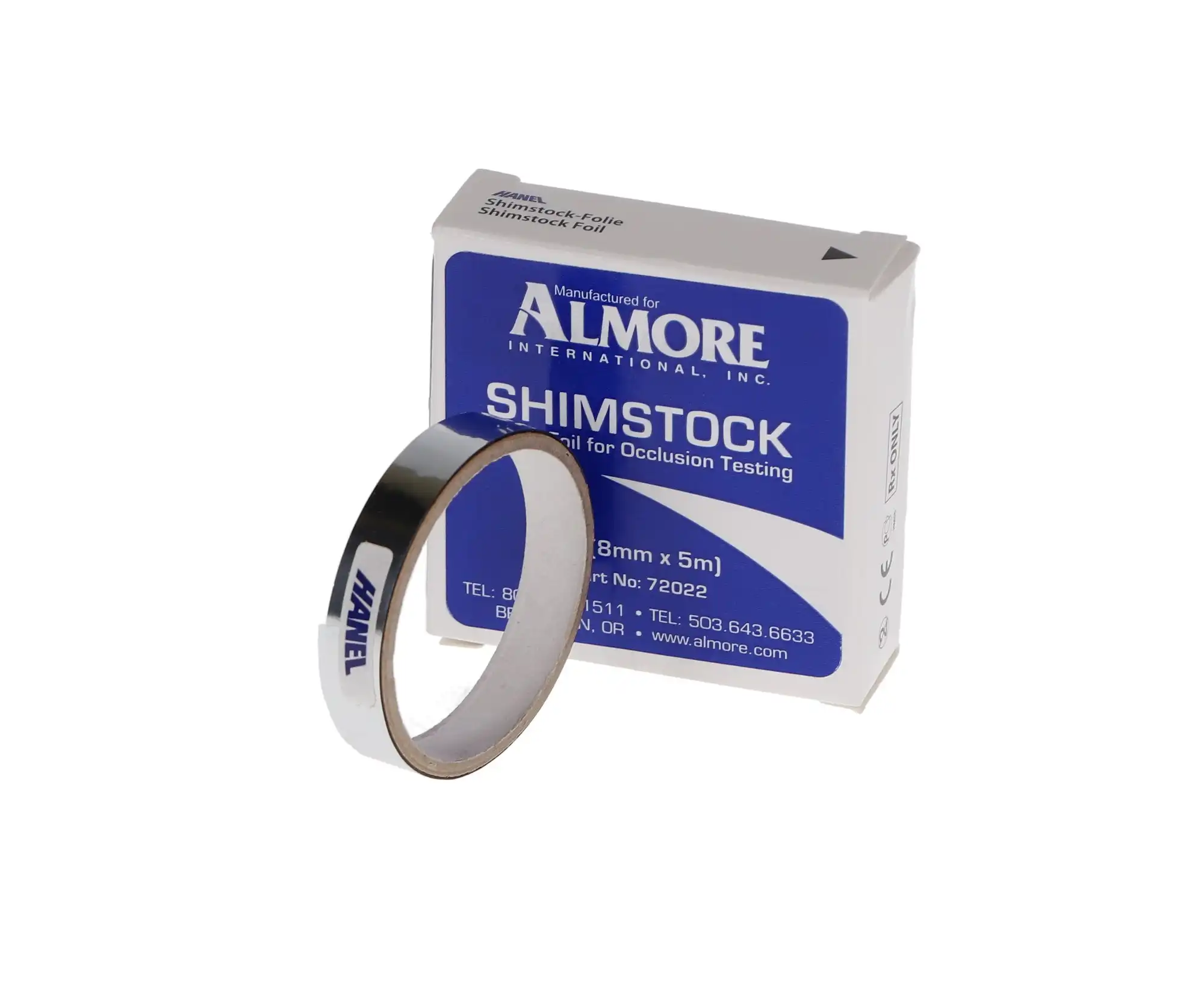 Almore Shimstock Occlusion Foil Roll, 8 Micron, 8 mm x 5 m, Silver, 72022 thumbnail 4