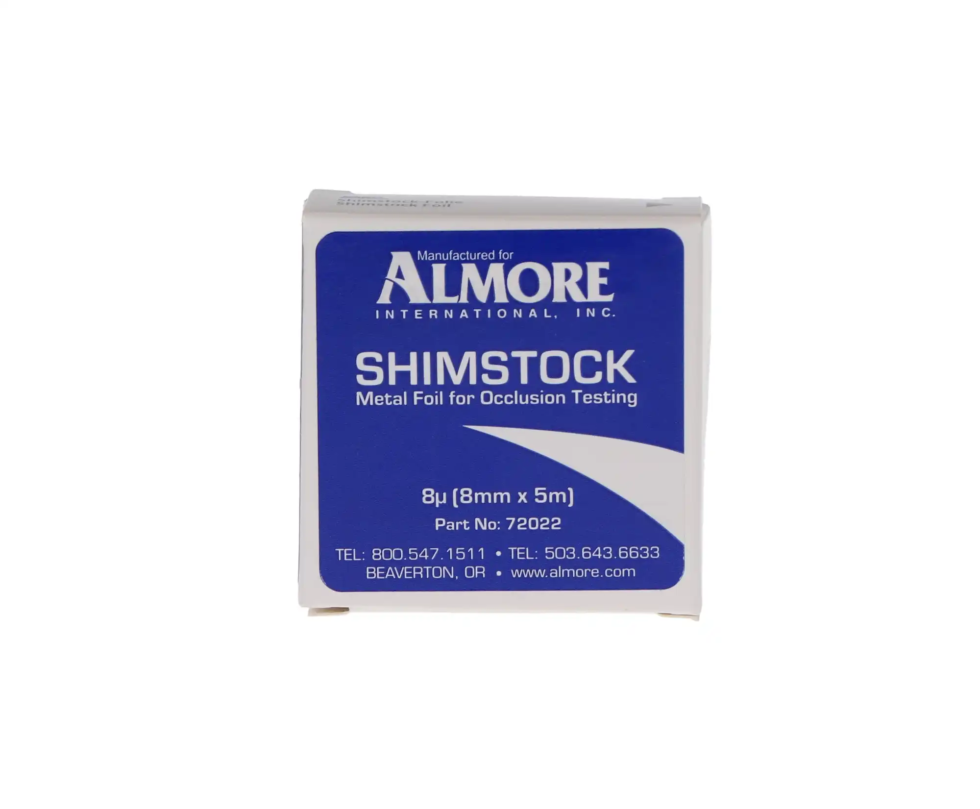 Almore Shimstock Occlusion Foil Roll, 8 Micron, 8 mm x 5 m, Silver, 72022 thumbnail 5