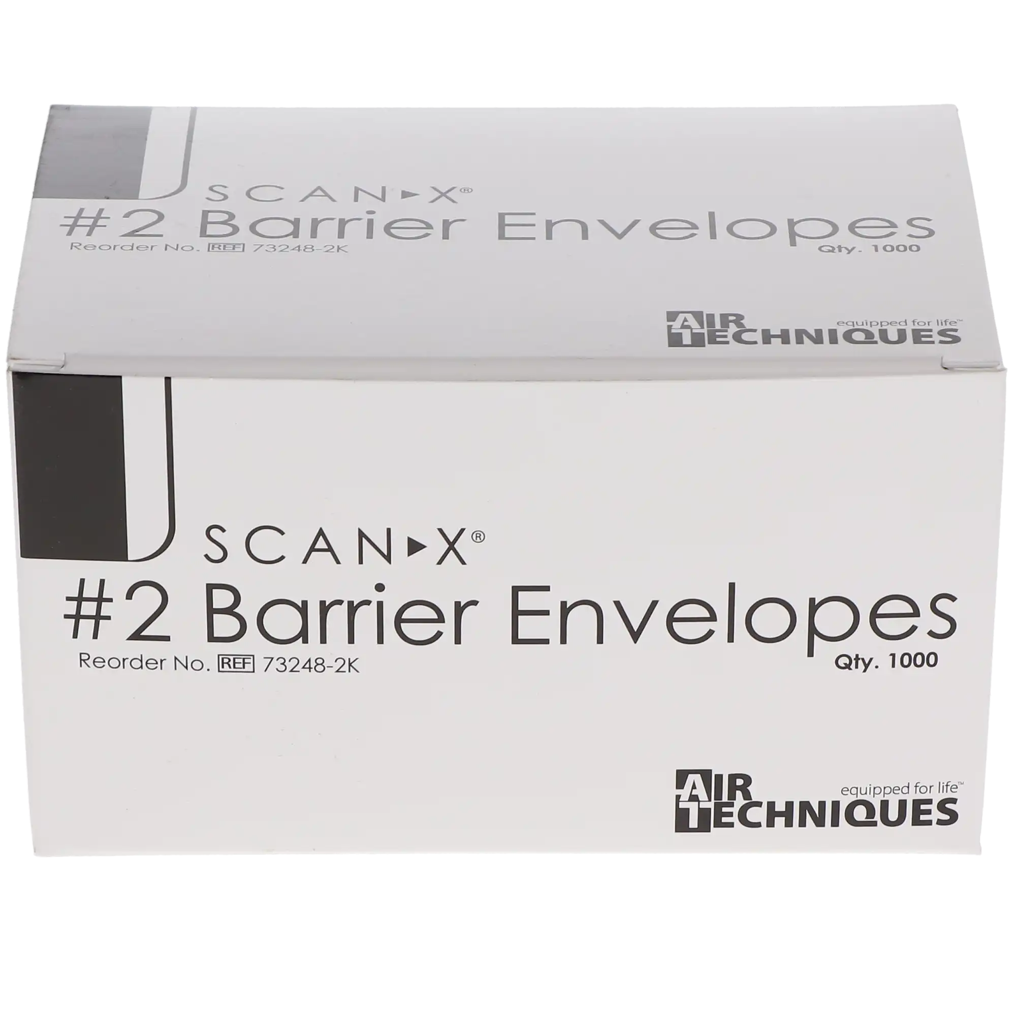 Air Techniques ScanX Phosphor Plate Barrier Envelopes, Size 2, Black, Bulk Pack, 1000/Pk, 73248-2K thumbnail 5