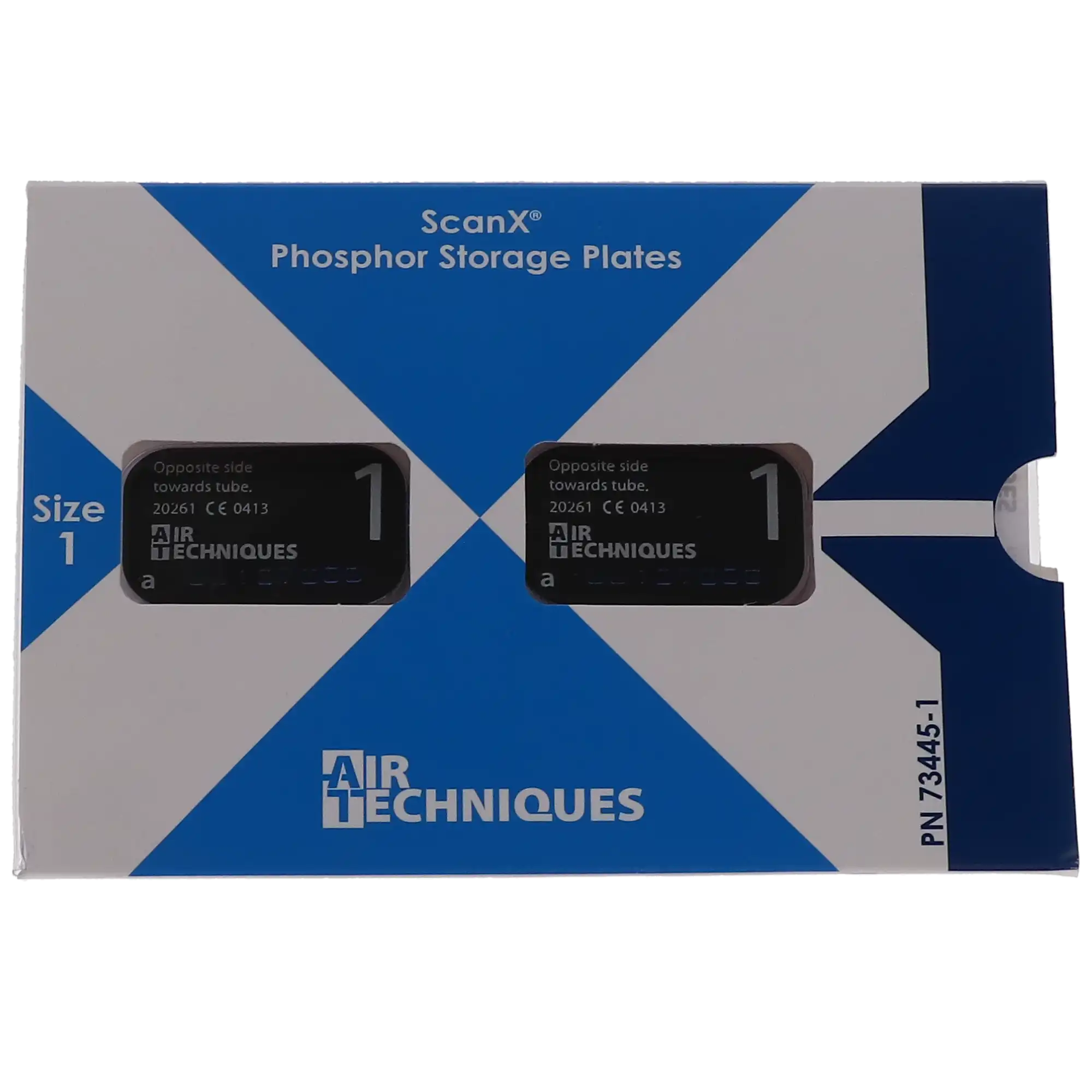 Air Techniques ScanX Intraoral Phosphor Storage Plates (PSP), Size 1, Wireless, Flexible, 2/Pk, 73445-1 thumbnail 5