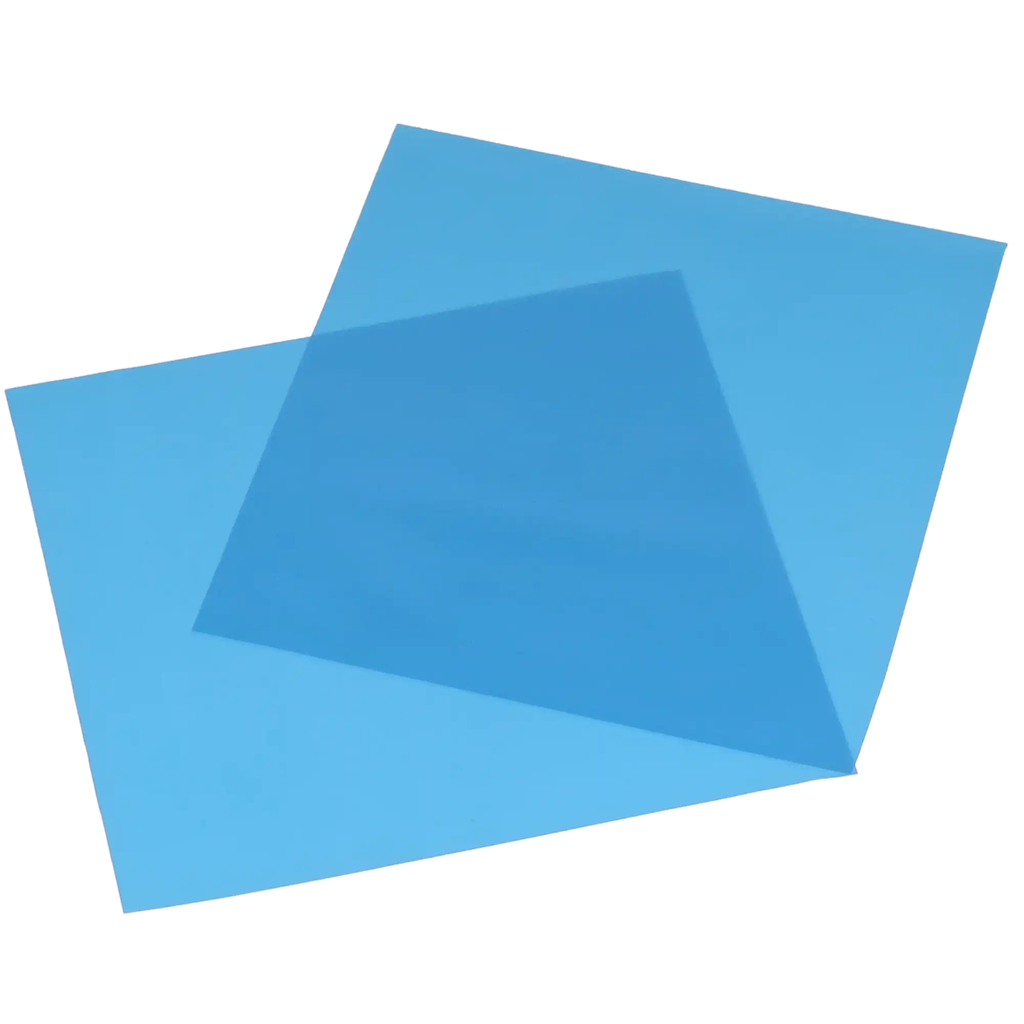 Isodam Non-Latex Polyisoprene Dental Dam, 5" x 5", Medium Gauge, Light Blue, 20/Box, ISO01800520 - Isodam Non-Latex Polyisoprene Dental Dam - Image 1