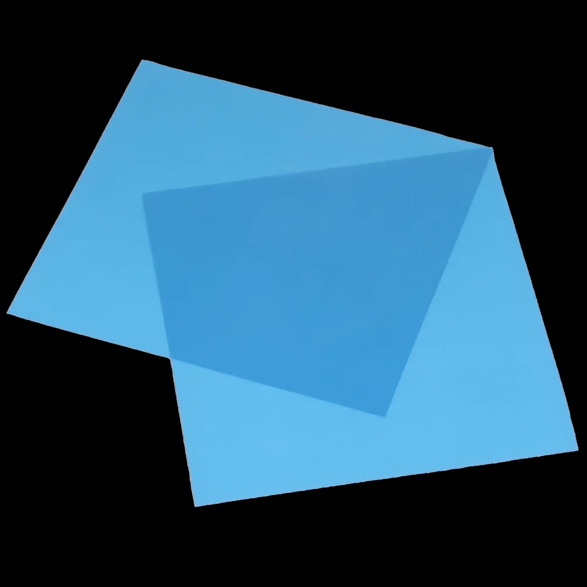 Isodam Non-Latex Polyisoprene Dental Dam, 5" x 5", Medium Gauge, Light Blue, 20/Box, ISO01800520 thumbnail 2