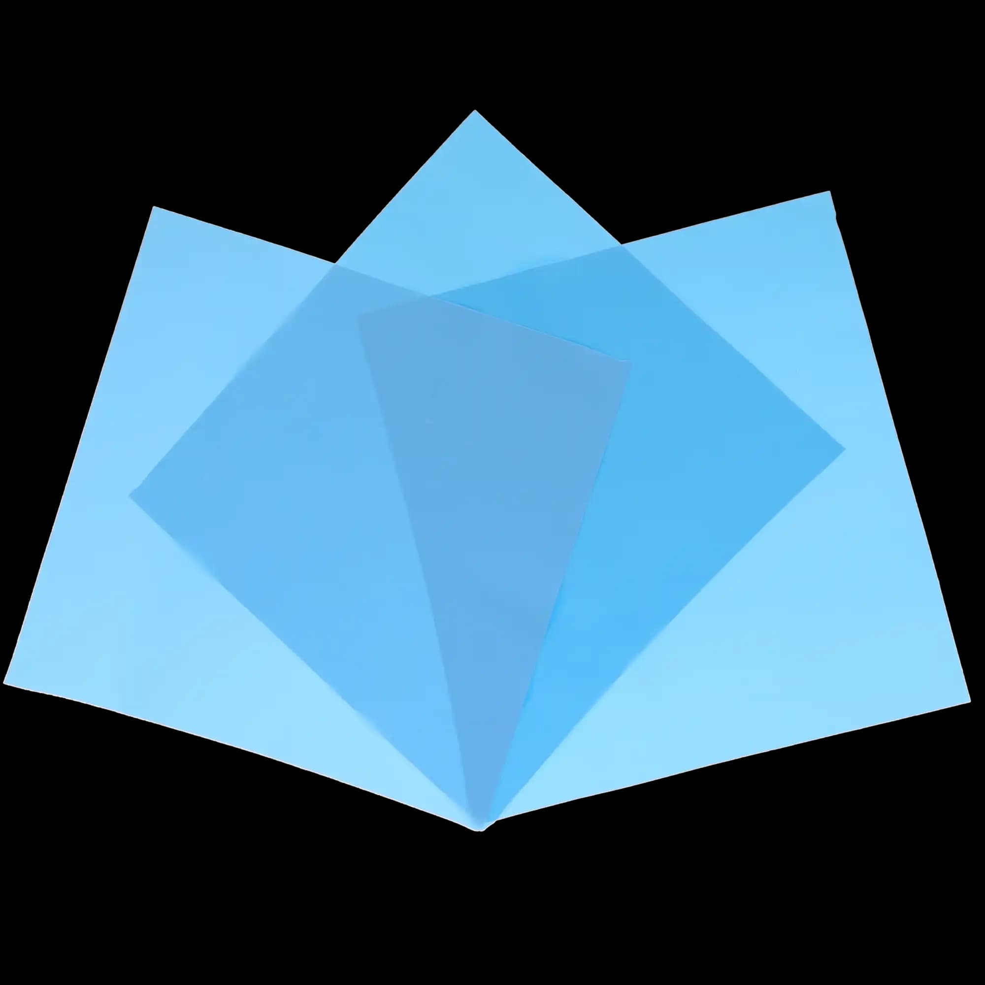 Isodam Non-Latex Polyisoprene Dental Dam, 6" x 6", Medium Gauge, Blue, 15/Pk, ISO01800615 - Isodam Non-Latex Dental Dams, 6" x 6", Medium, Blue, 15/Pk, ISO01800615 - Image 1