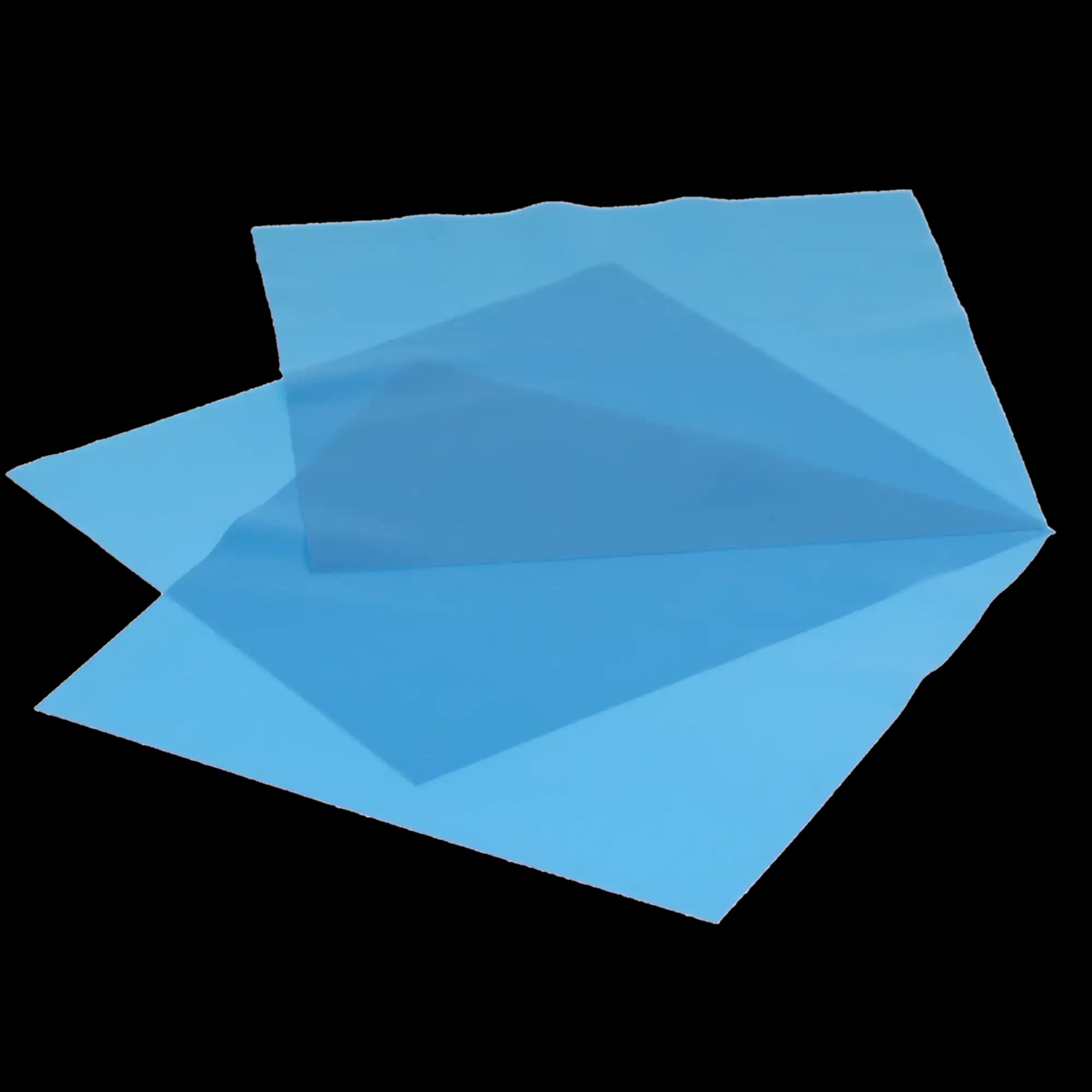 Isodam Polyisoprene Dental Dam, Economy Pack, 5" x 5", Medium, Blue, Latex-Free, 100/Box, ISO01800510 thumbnail 2