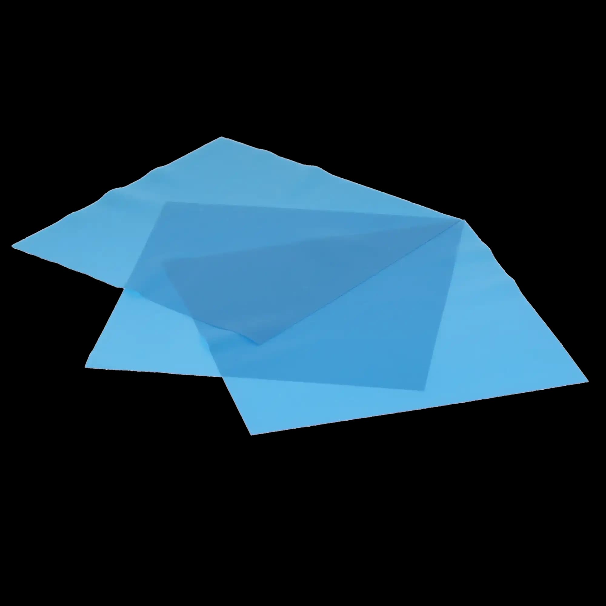 Isodam Polyisoprene Dental Dam, Economy Pack, 5" x 5", Medium, Blue, Latex-Free, 100/Box, ISO01800510 thumbnail 3