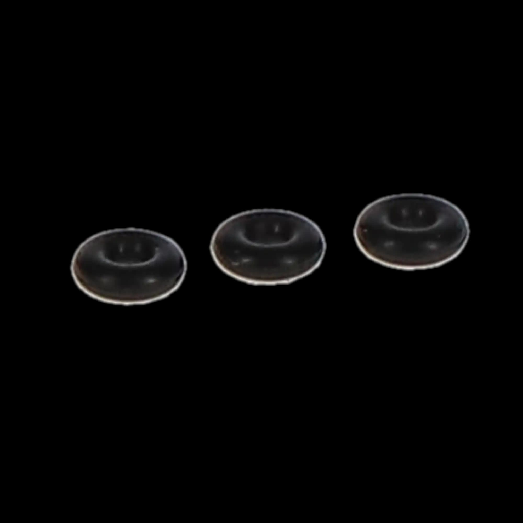 Syringe Tip O-Rings, Buna-N, Non-Autoclavable, 0.056" ID x 0.060" Width, 12/Pk, 2201 thumbnail 2