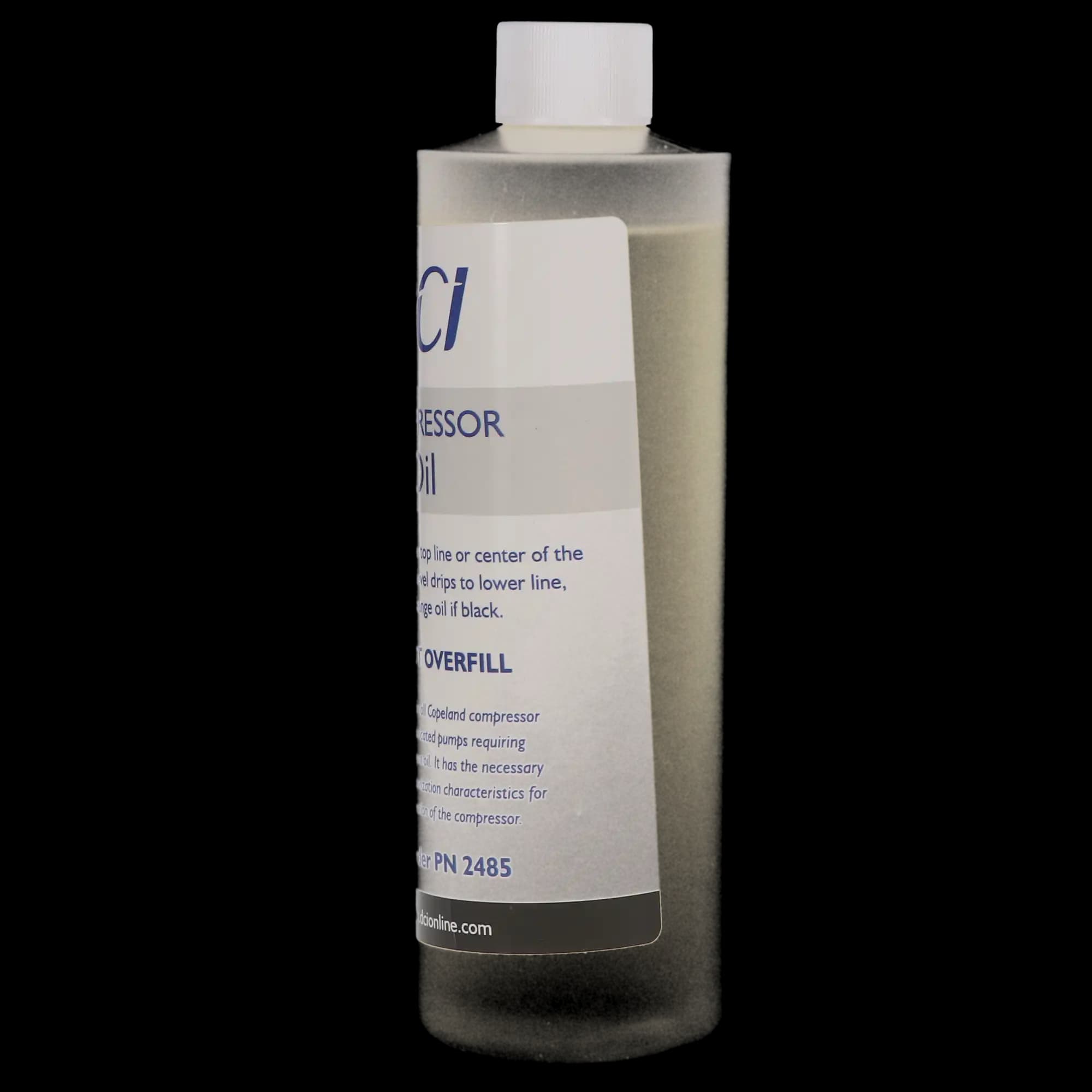DCI International Lubricated Compressor Oil, Non-Synthetic, 20W, 16 oz Bottle, 1/Pk, 2485 thumbnail 2