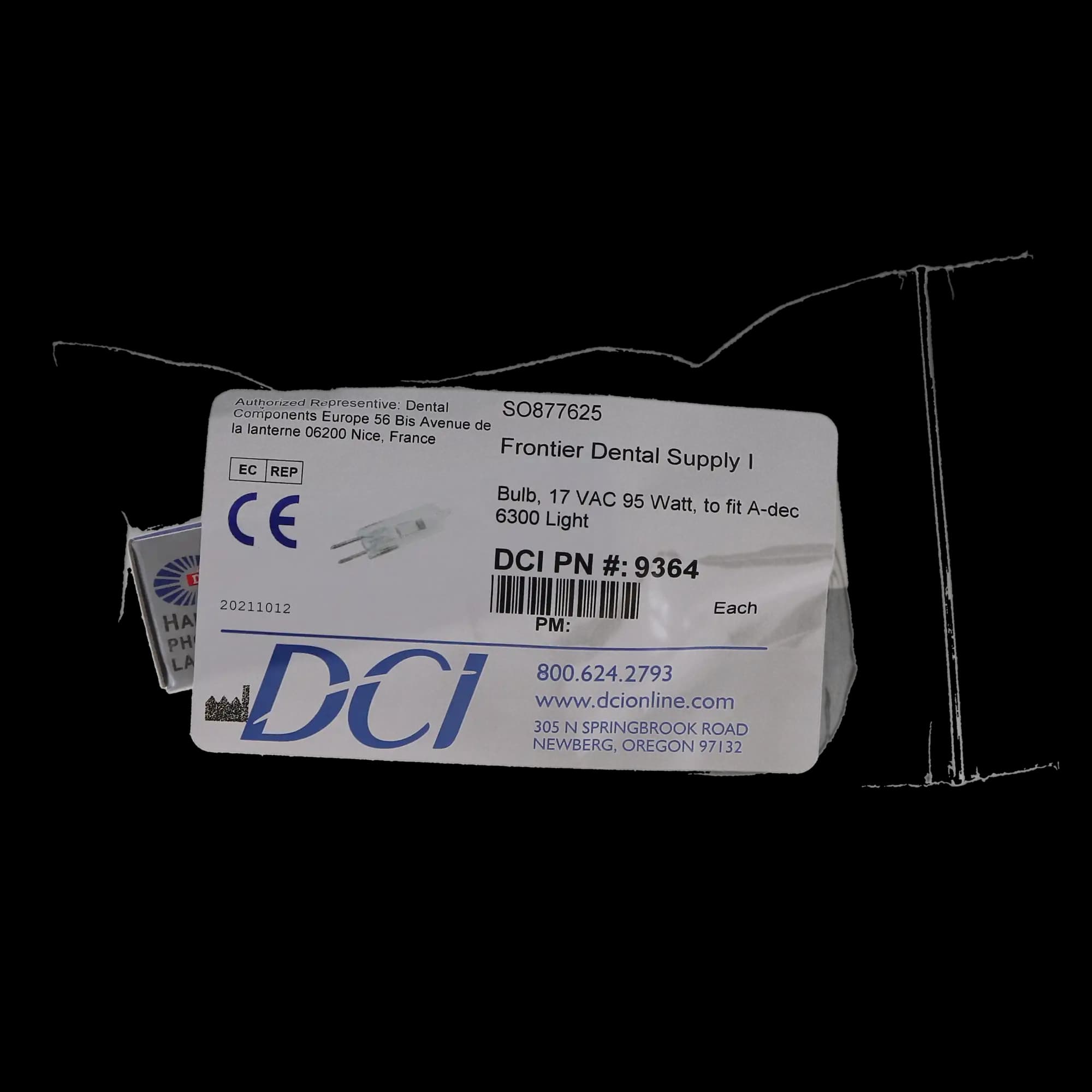 DCI International Replacement Bulb for A-dec 6300 / Cascade Light, 17V 95W, 9364 thumbnail 4